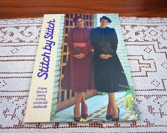 Stitch by Stitch Volume 14 - A Home Library Of Sewing Knitting Crochet and Needlecraft Craft Hardcover Book Crocheting Patterns Torstar