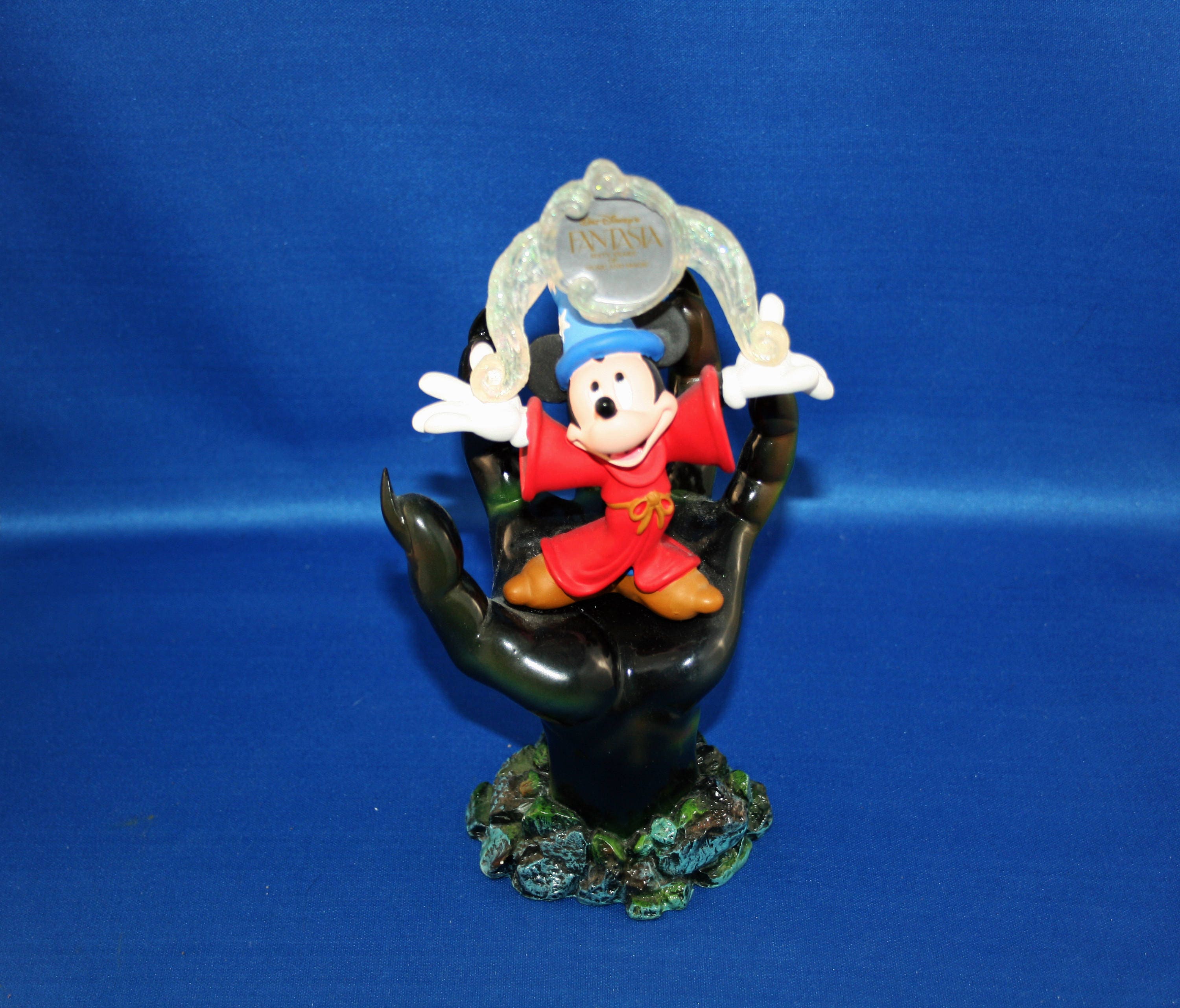 Fantasia's Sorcerer Mickey Limited Edition Disney Watch Chernabog's Hand  Statue