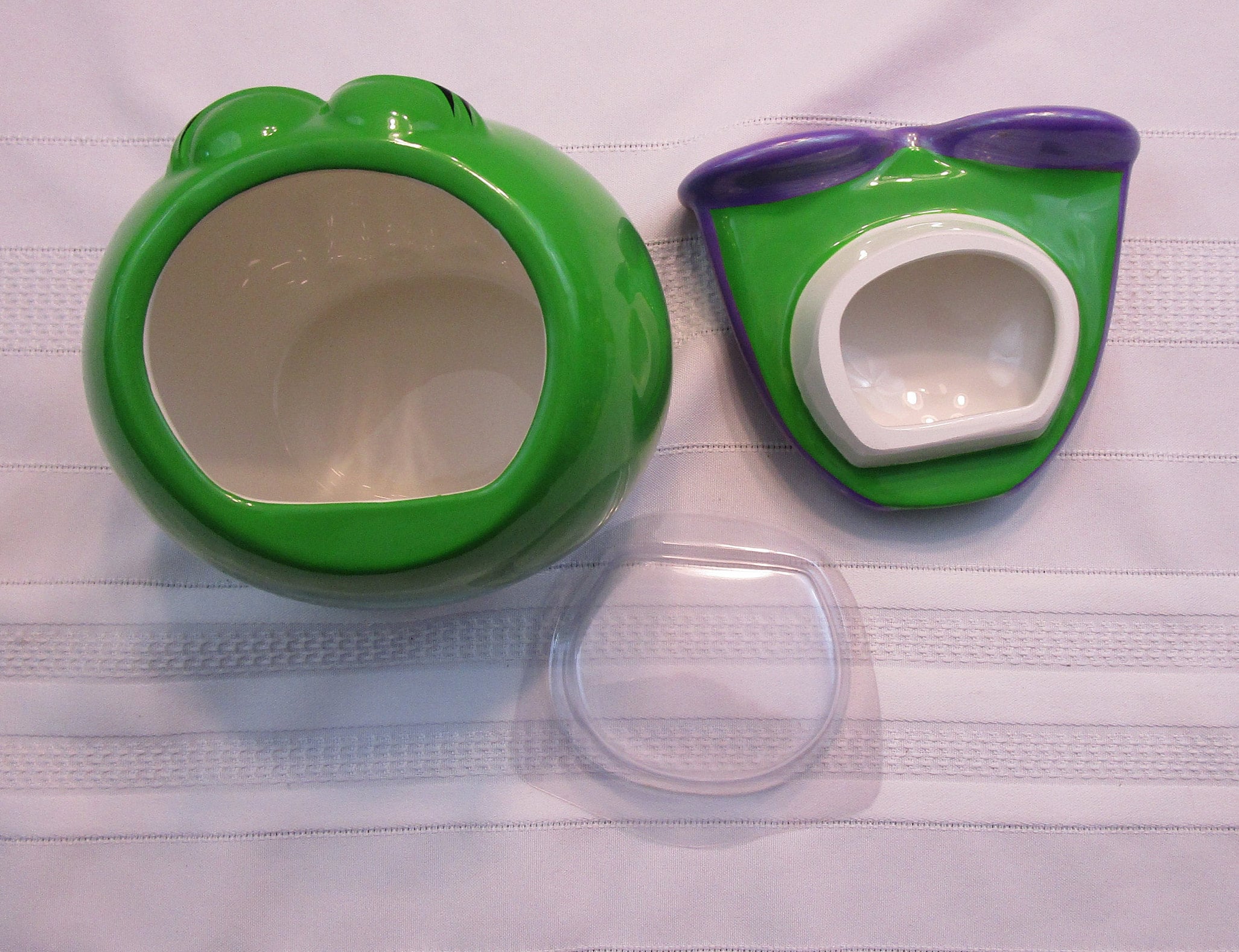 Vintage M&M Candy Jar Ms Green Eye Candy by Galerie Mars Candy Hand