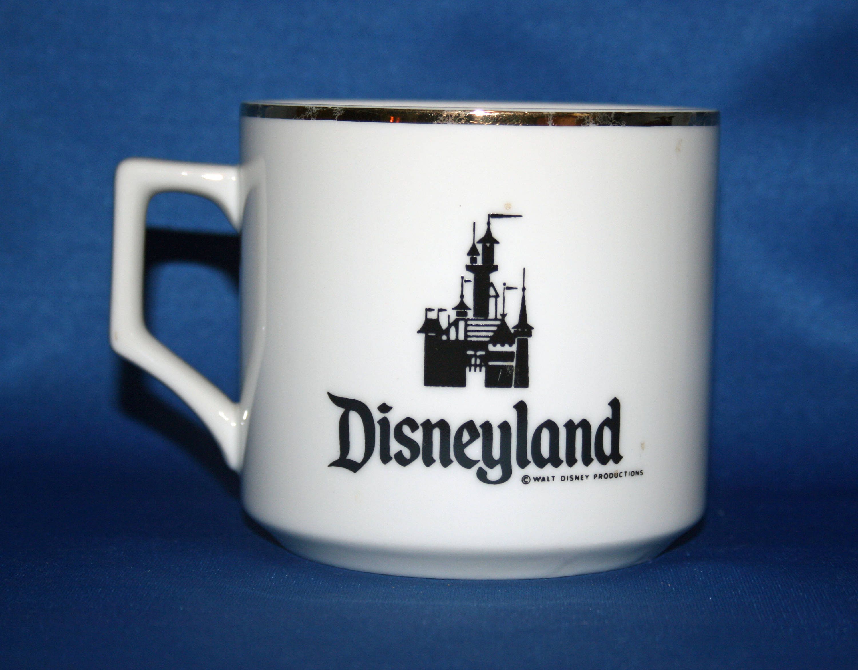 Vintage Disney Porcelain Coffee Mug from Disneyland Sleeping Beauty