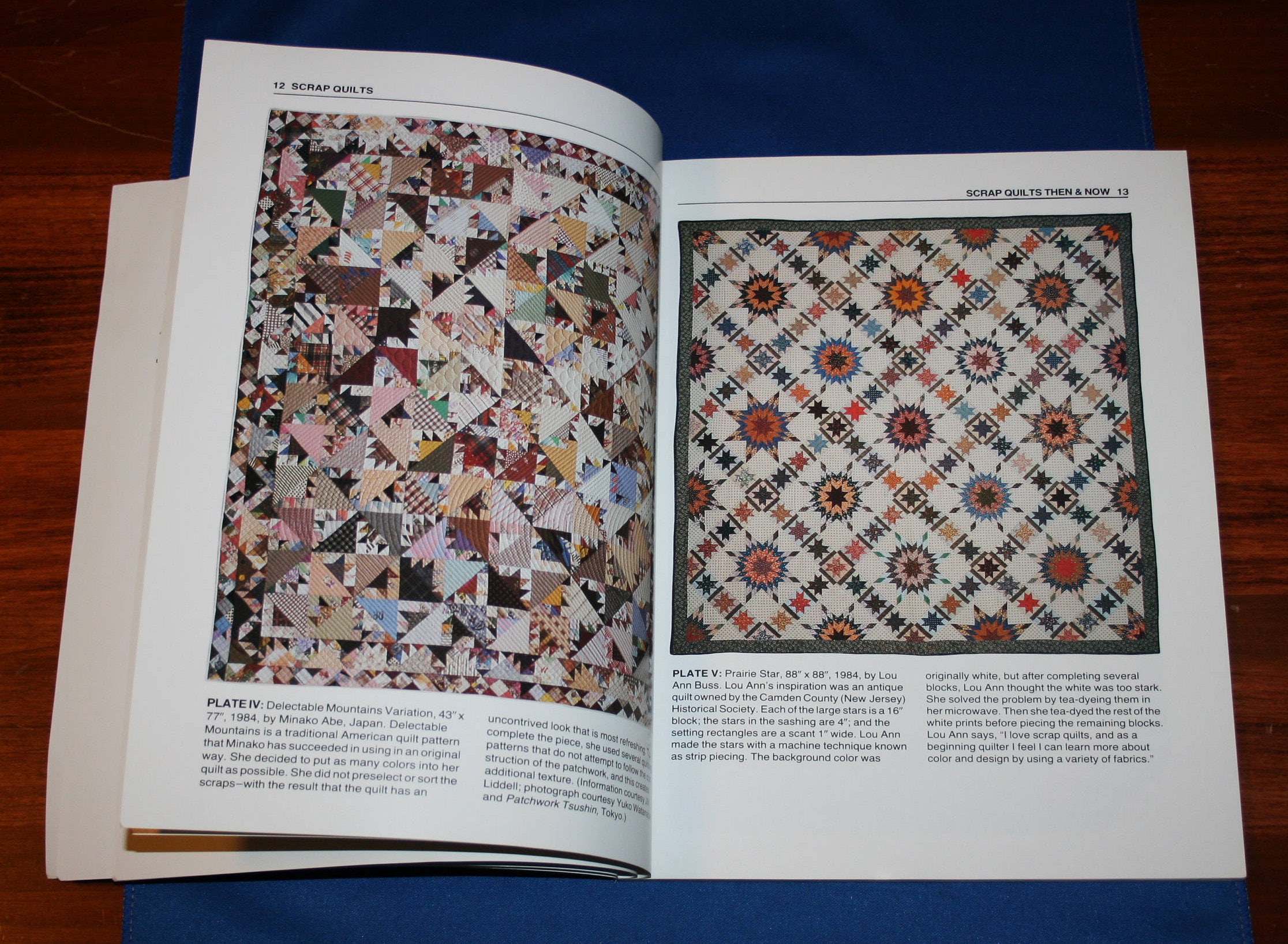 Vintage Scrap Quilts Book Techniques Patterns Old New For - 