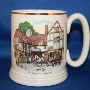 Vintage Lord Nelson Ware Cup Elijah Cotton Old Coach House Stout Ale Beer Tankard Coffee Mug Made in England image 10