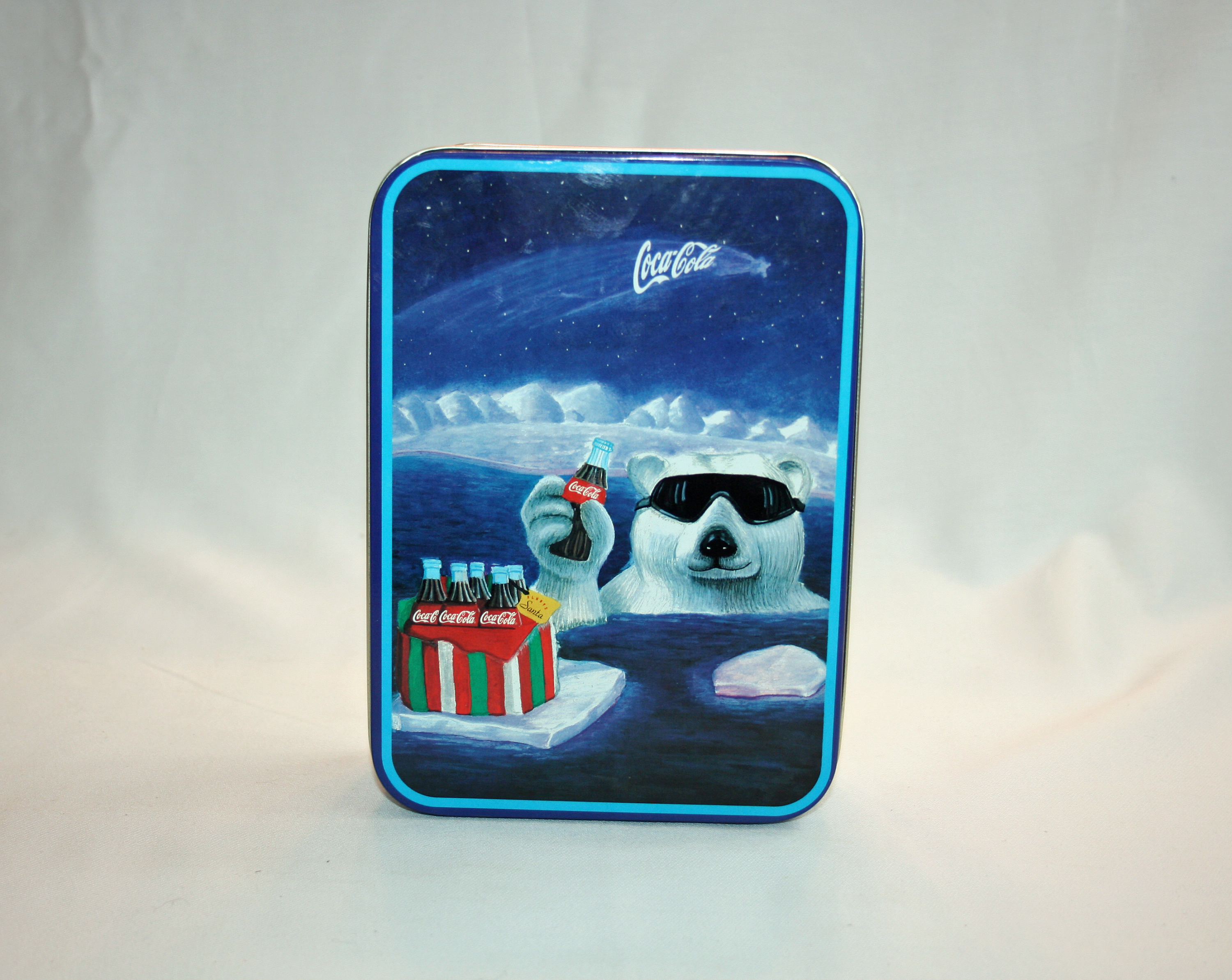 Vintage Coca-Cola Polar Bear Tin Collector’s Tin - Coca Cola