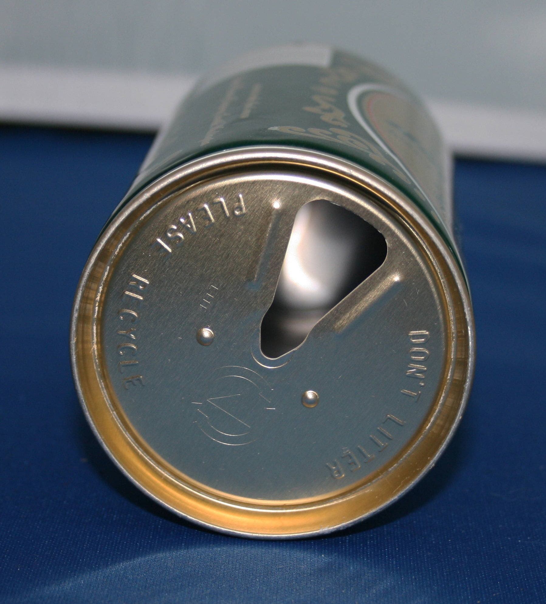 Vintage Rainier Ale Beer Can Aluminum Opened Pull Tab Rainier Brewing