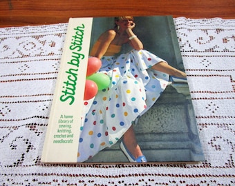 Stitch by Stitch Volume 20 - A Home Library Of Sewing Knitting Crochet and Needlecraft Craft Hardcover Book Crocheting Patterns Torstar