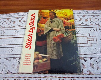 Stitch by Stitch Volume 16 - A Home Library Of Sewing Knitting Crochet and Needlecraft Craft Hardcover Book Crocheting Patterns Torstar