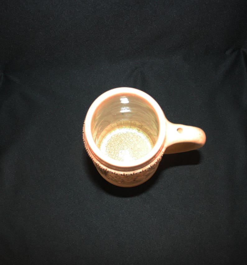 Antique German Stoneware Beer Stein Hand Painted Ale Tankard Stout Mug Germany Bar Collectible Barware Memorabilia Breweriana Advertisement image 9