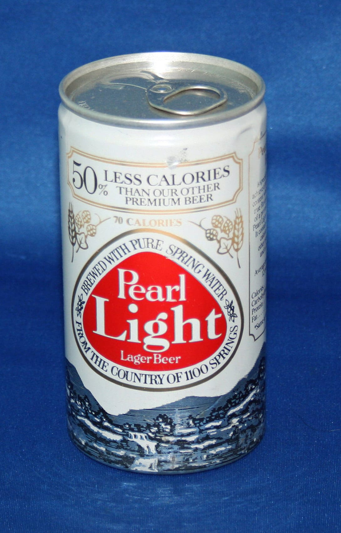 Vintage Pearl Light Lager Beer Can Pearl Brewing Co San Antonio TX