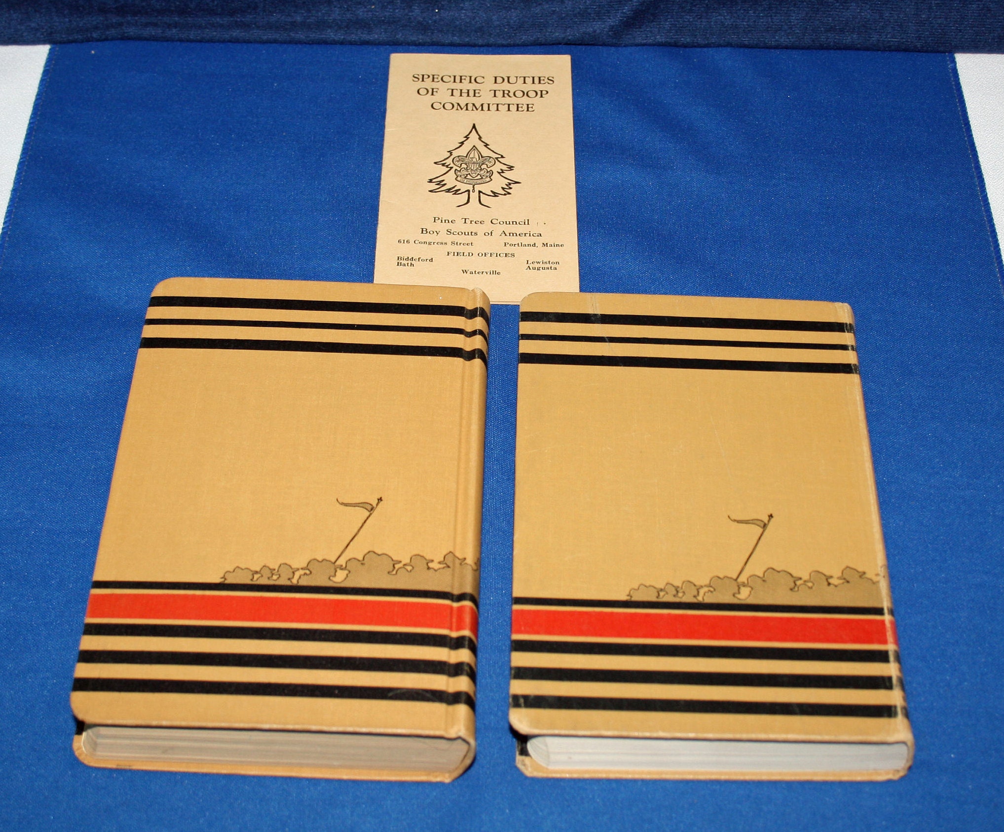 Vintage BSA Boy Scouts Handbook for Scoutmasters Vol.1 7th Printing ...