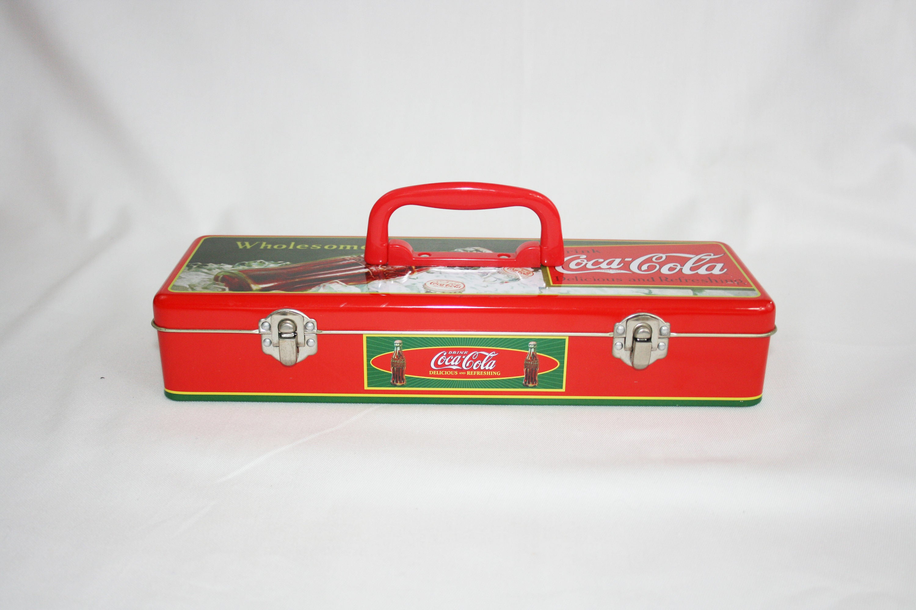 Vintage CocaCola Tool Box Pencil Case Box Collector’s Tin Coke