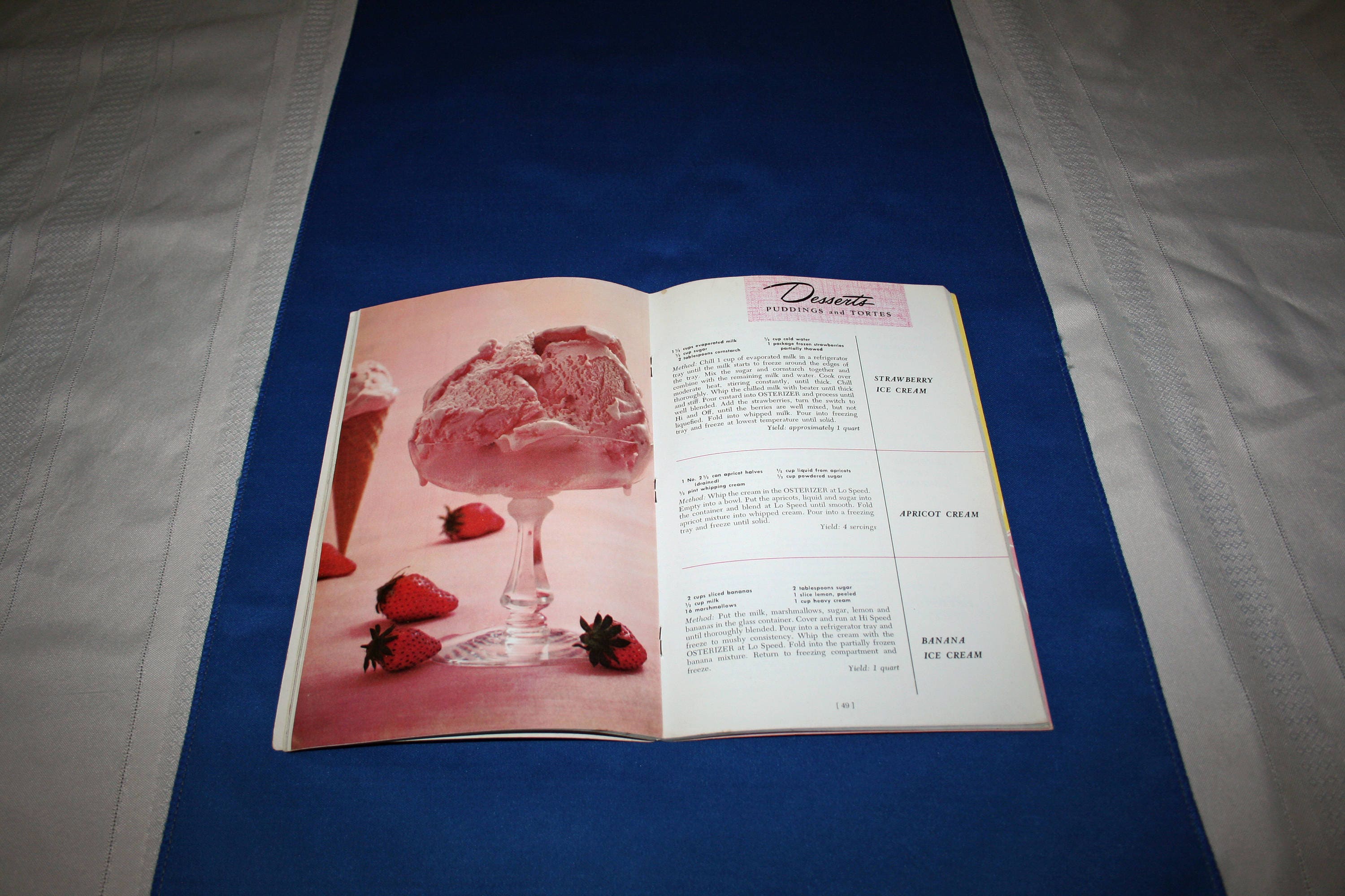 Vintage John Oster 1960 Deluxe Osterizer Recipes Cook Booklet Recipe