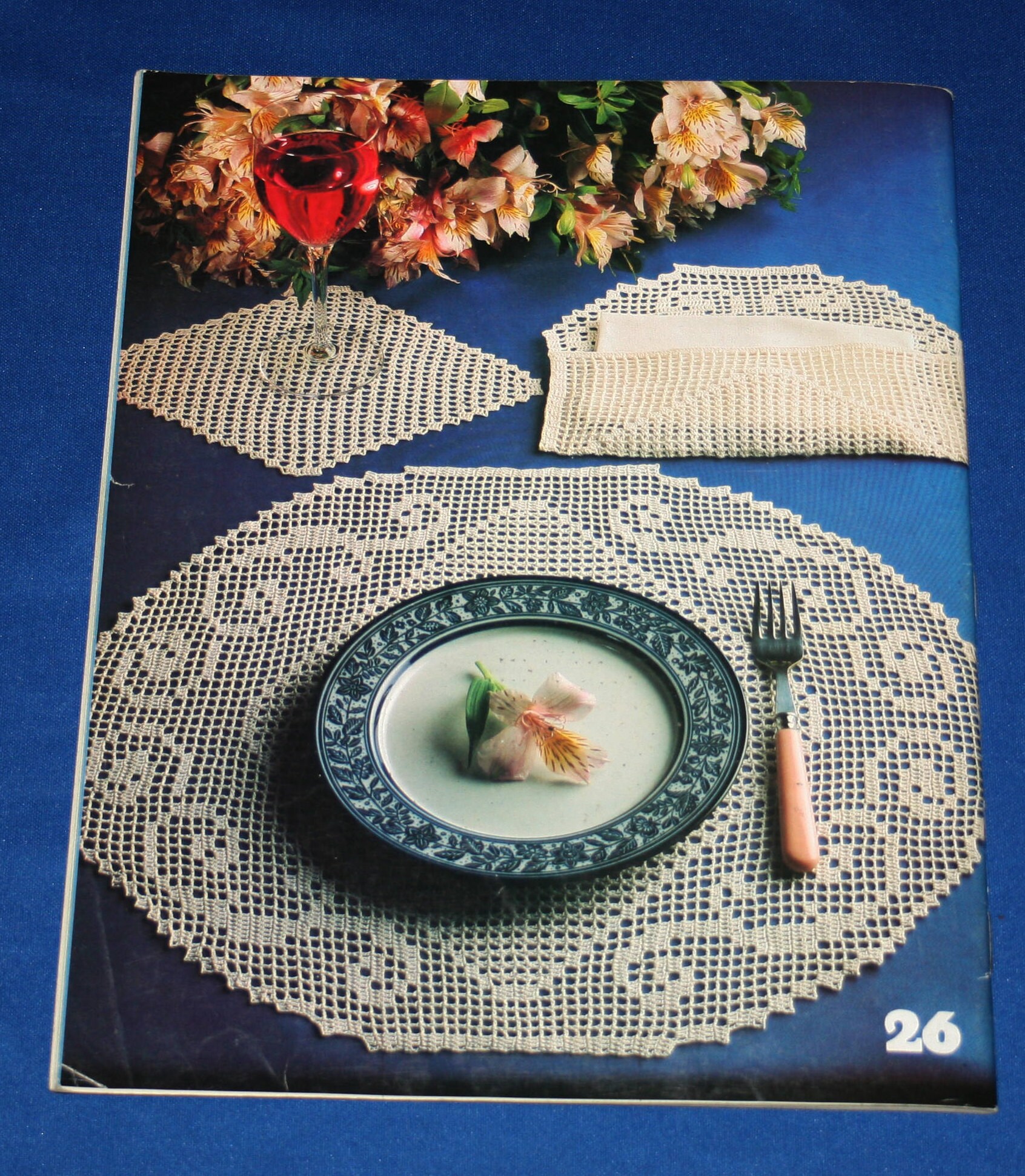 Vintage Magic Crochet Magazine Crocheting Patterns Tablecloths Projects