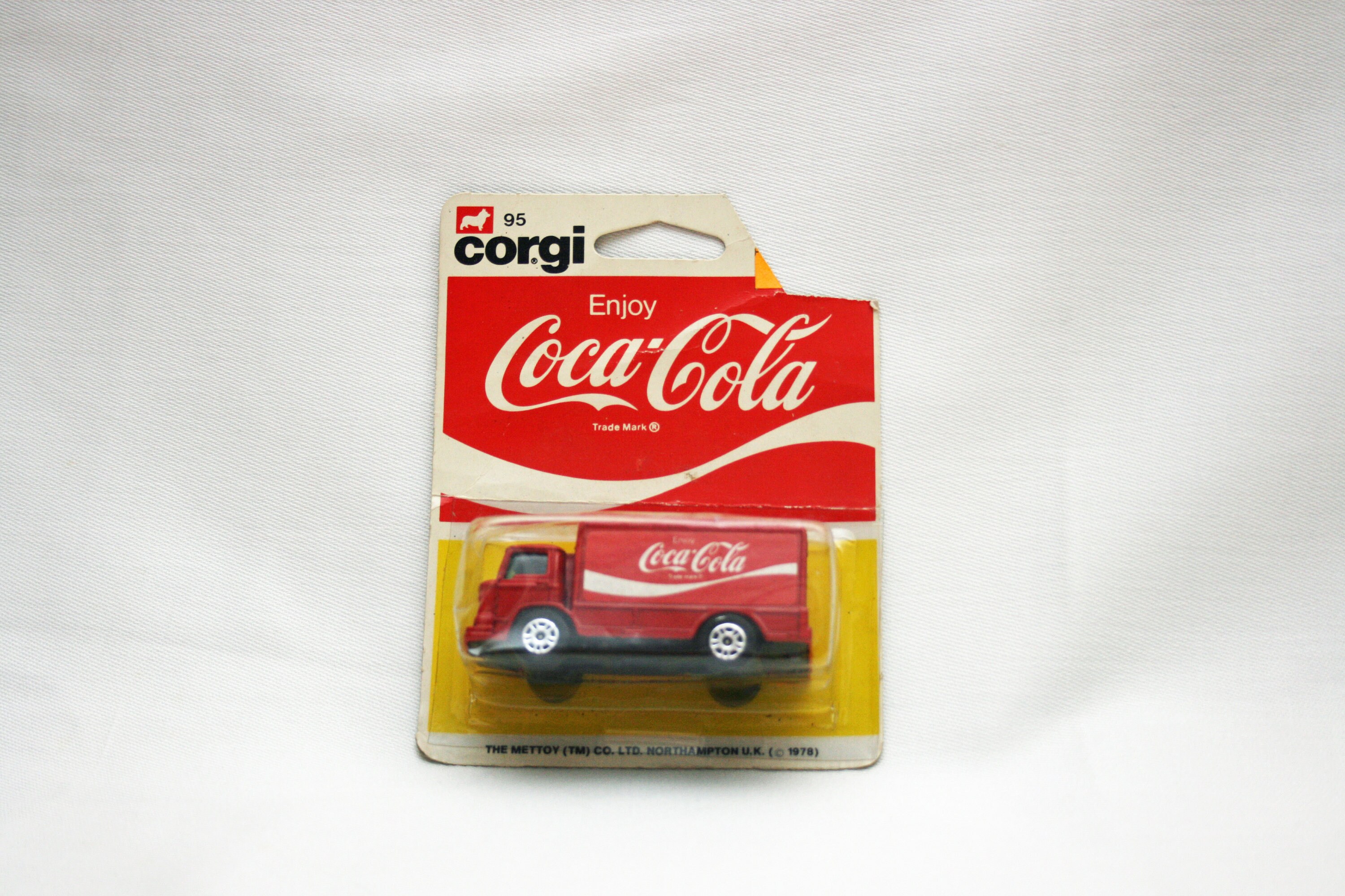 Corgi Juniors Leyland Terrier Coca Cola Truck Made In Great Britain Vintage  1:64