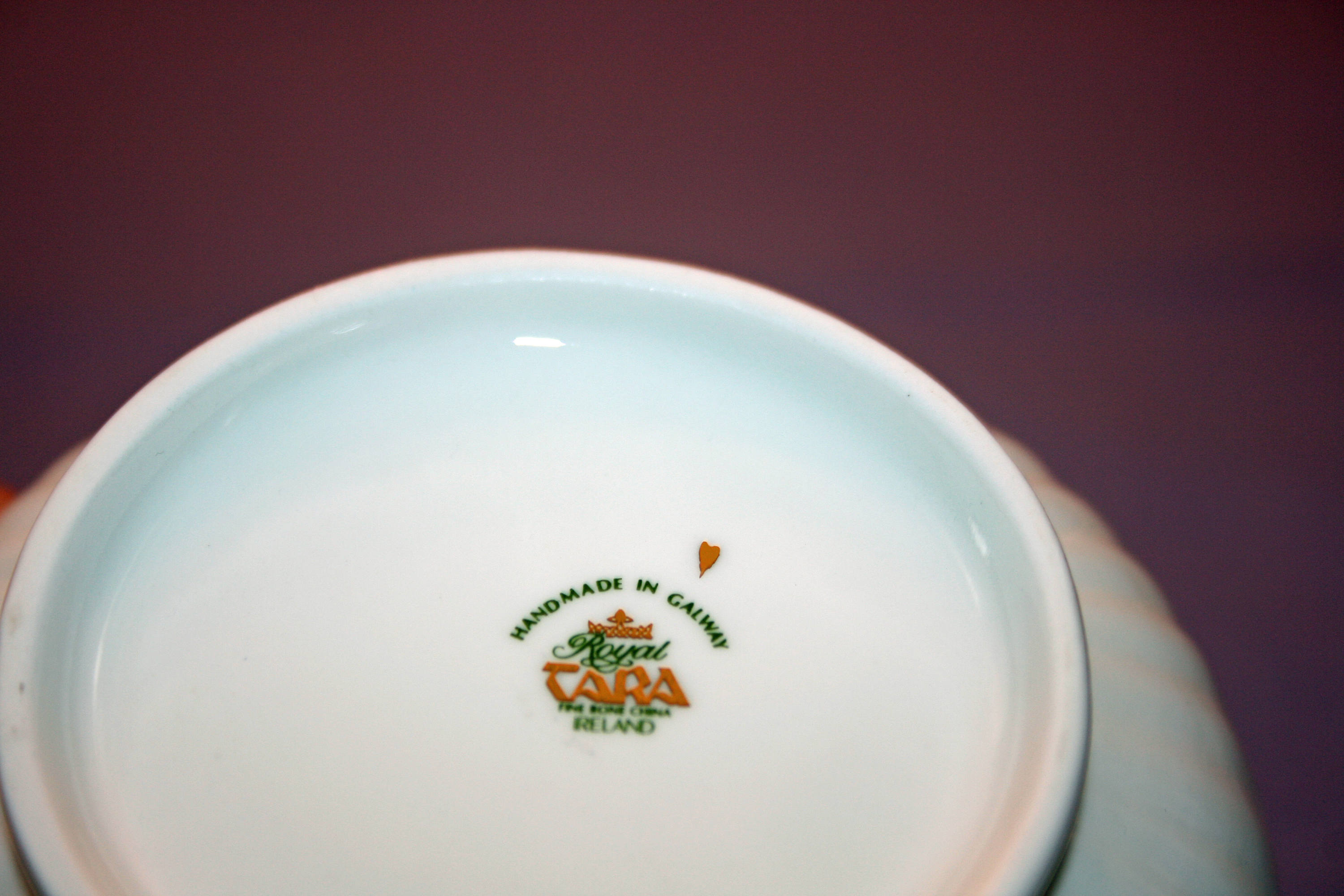 VINTAGE Royal Tara Trellis Shamrock Vine Creamer and Open Sugar Bowl