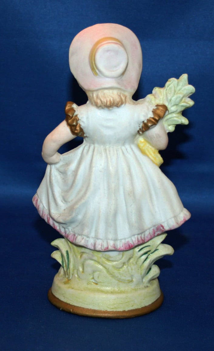 Vintage Country Girl Figurine Made in Occupied Japan Hand Painted ...