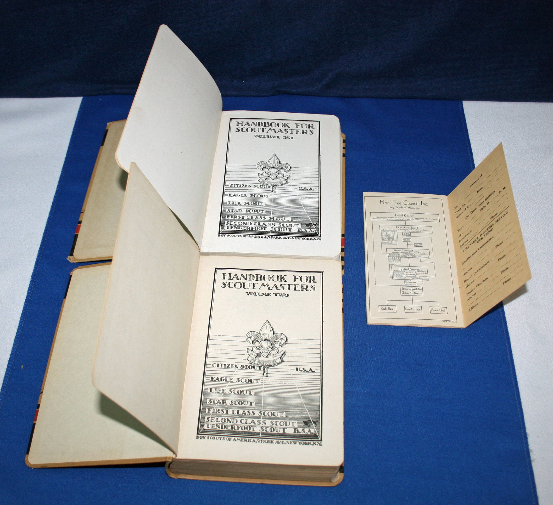 Vintage BSA Boy Scouts Handbook for Scoutmasters Vol.1 7th Printing ...