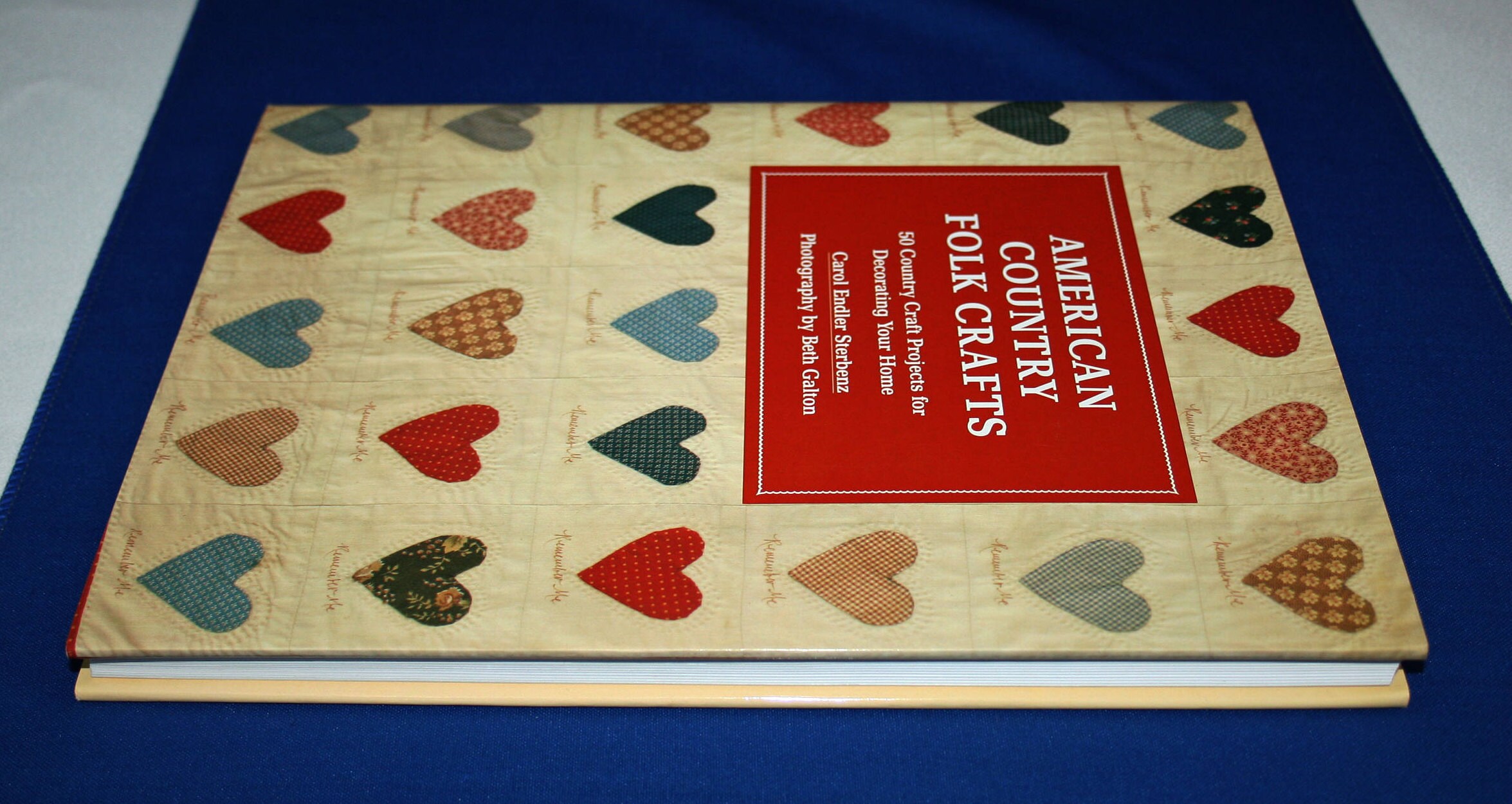 Vintage Book American Country Folk Crafts 50 Country Craft Projects