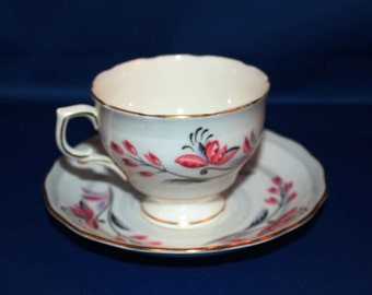 Vintage Colclough Teacup and Saucer Bone China Tea Cup A2 Ridgway Potteries English Tea Party
