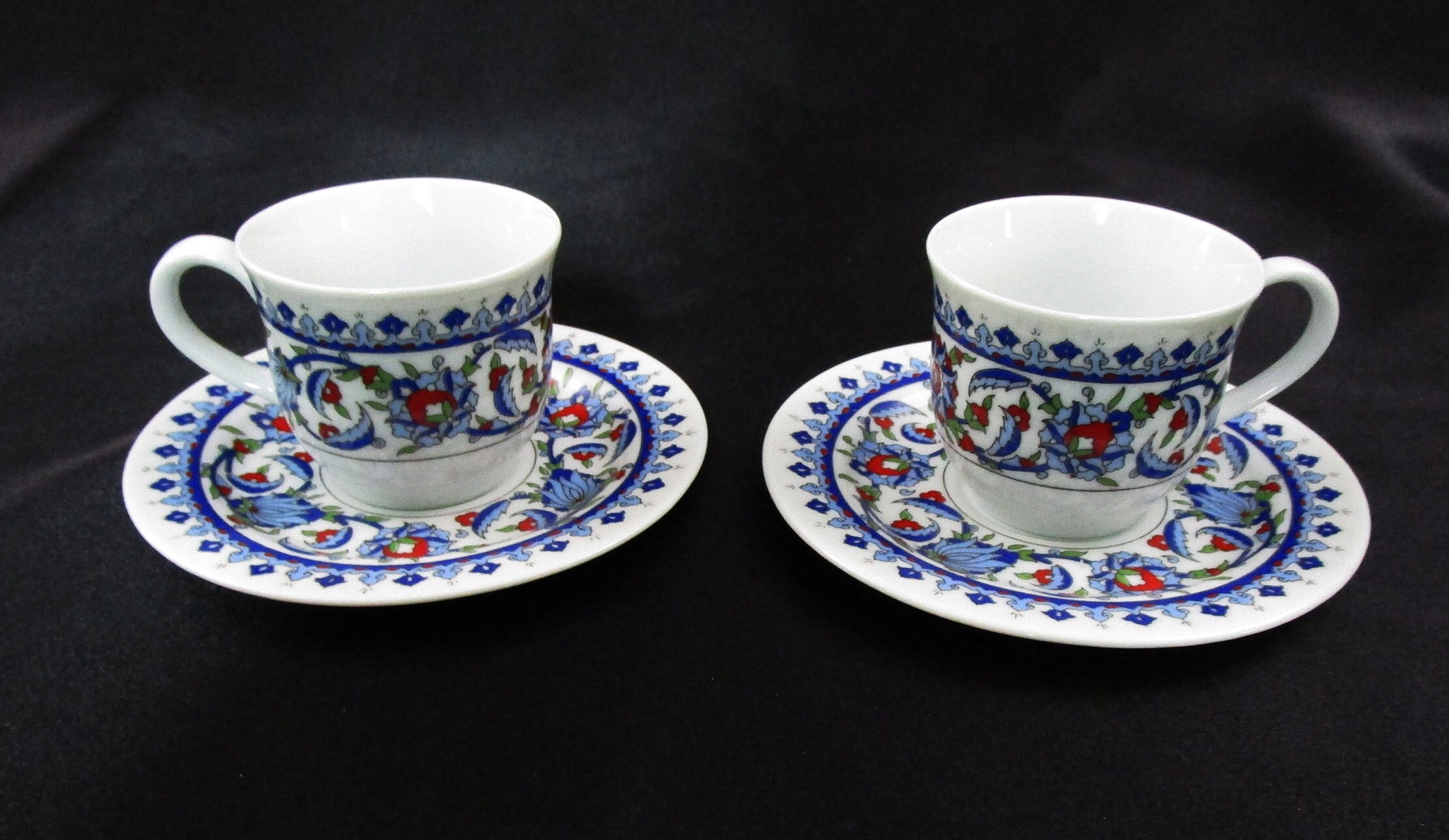 Vintage Kutahya Turkish Espresso Demitasse Coffee Cup and Saucer ...