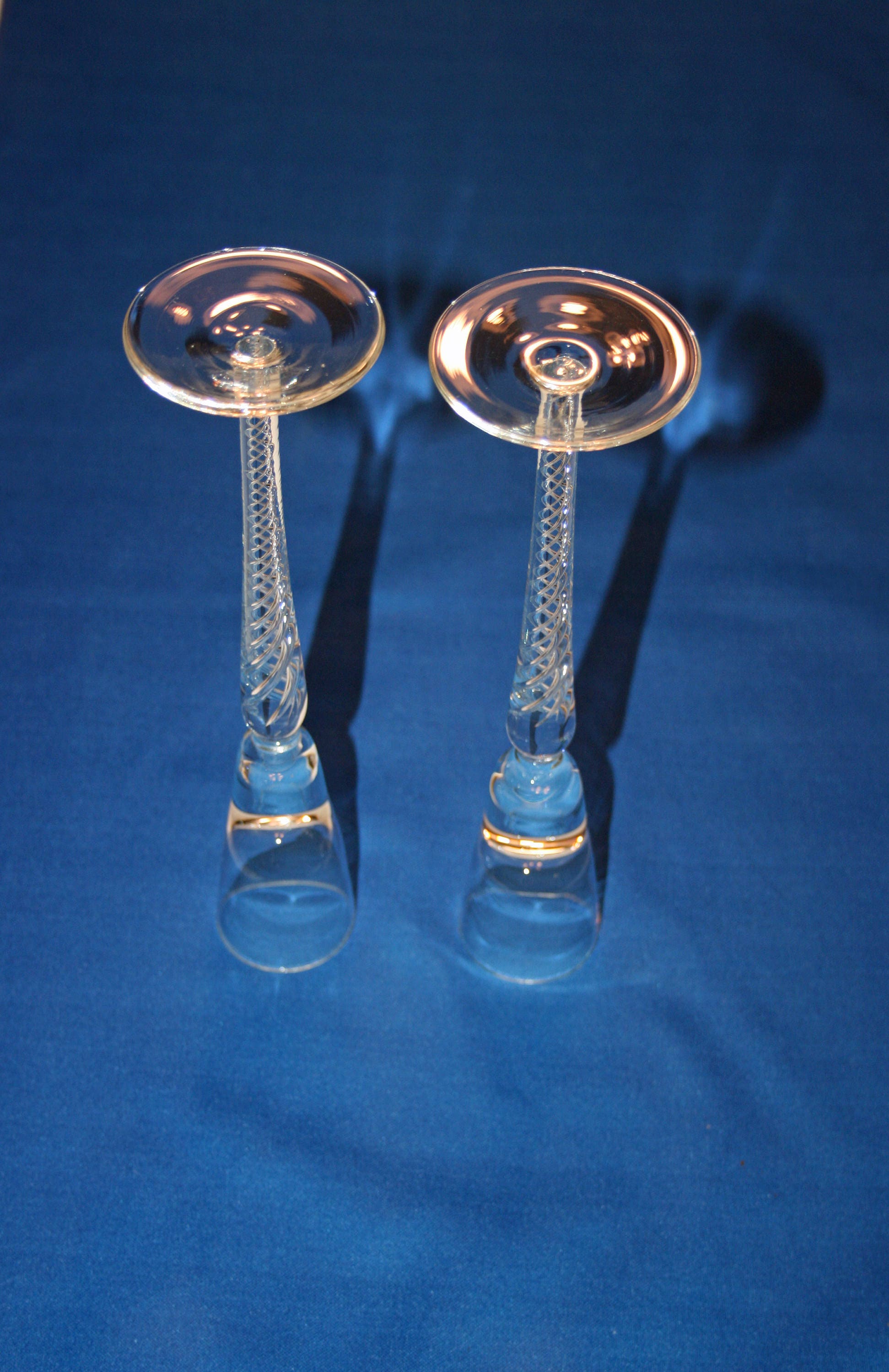 Vintage Stuart Crystal Hand Made & Blown Iona Ariel Tall Aperitif