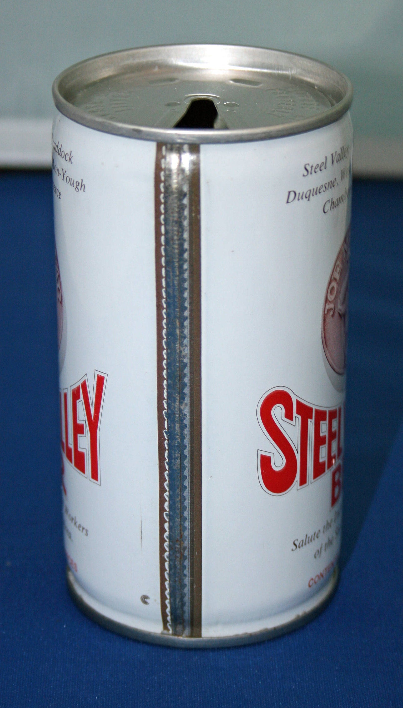 Vintage Steel Valley Beer Steel Can Opened Pull Tab Pittsburgh Etsy