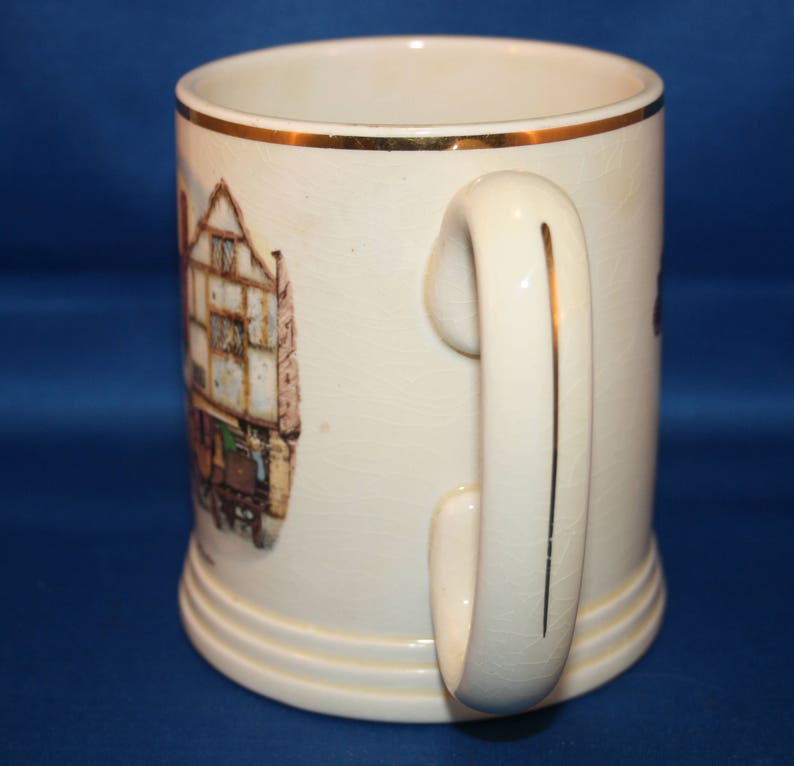 Vintage Lord Nelson Ware Cup Elijah Cotton Old Coach House Stout Ale Beer Tankard Coffee Mug Made in England image 9