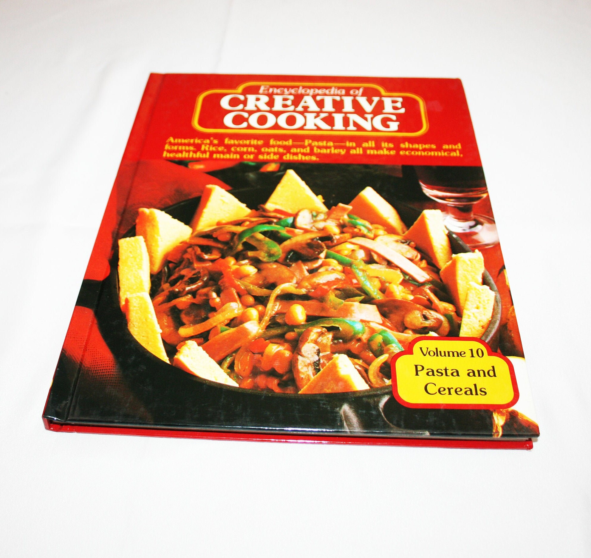 Vintage Encyclopedia of Creative Cooking Cookbook Volume Volume 10 Pasta and Cereals Recipes by