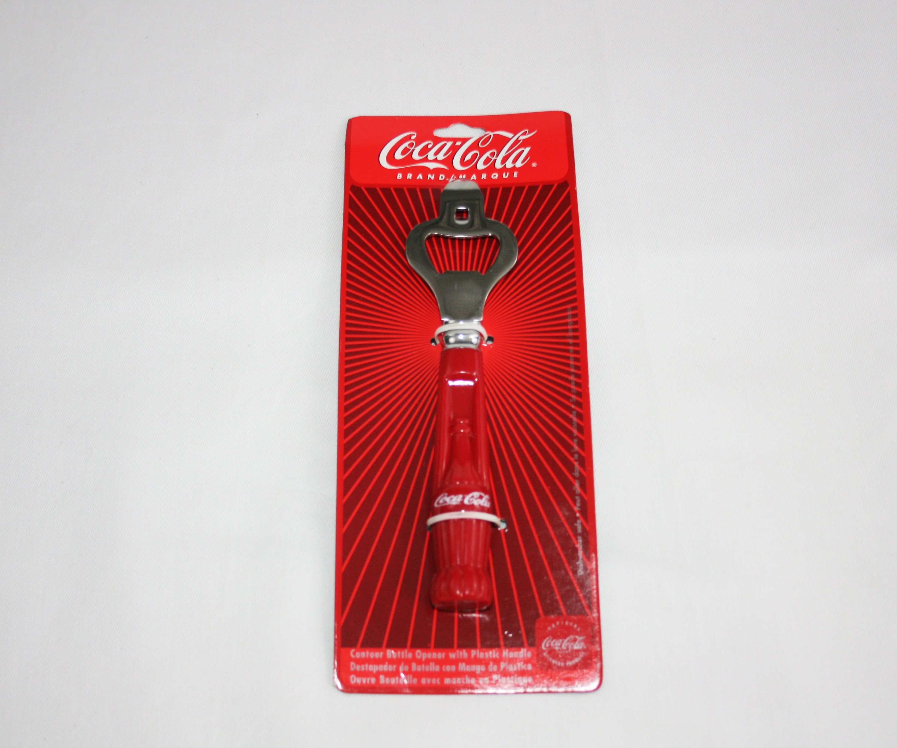 Vintage Coca Cola Bottle Opener Gibson Overseas Inc. Coke Collectibles Memorabilia Ephemera Can Opener