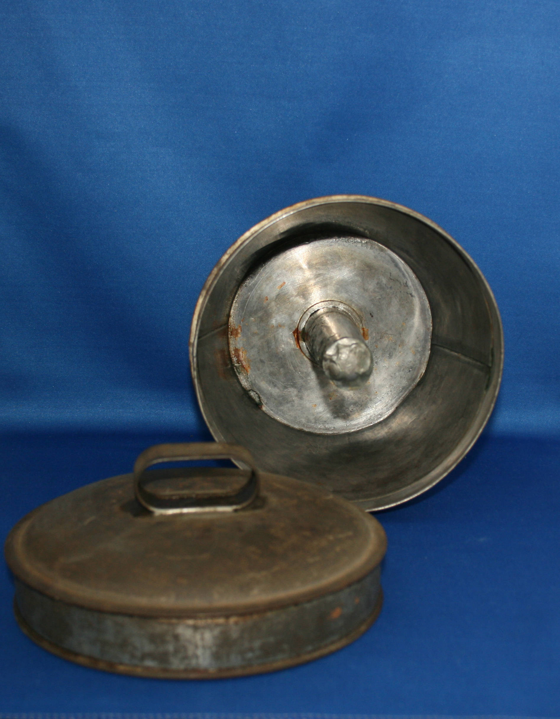 Vintage Primitive Tin Pudding Mold Circa 1900’s Tin Mould Steam Mold