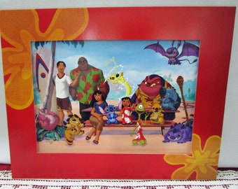 Vintage Disney Lilo & Stitch The Movie Commemorative Lithograph, Disney Store Exclusive, Printed in the USA