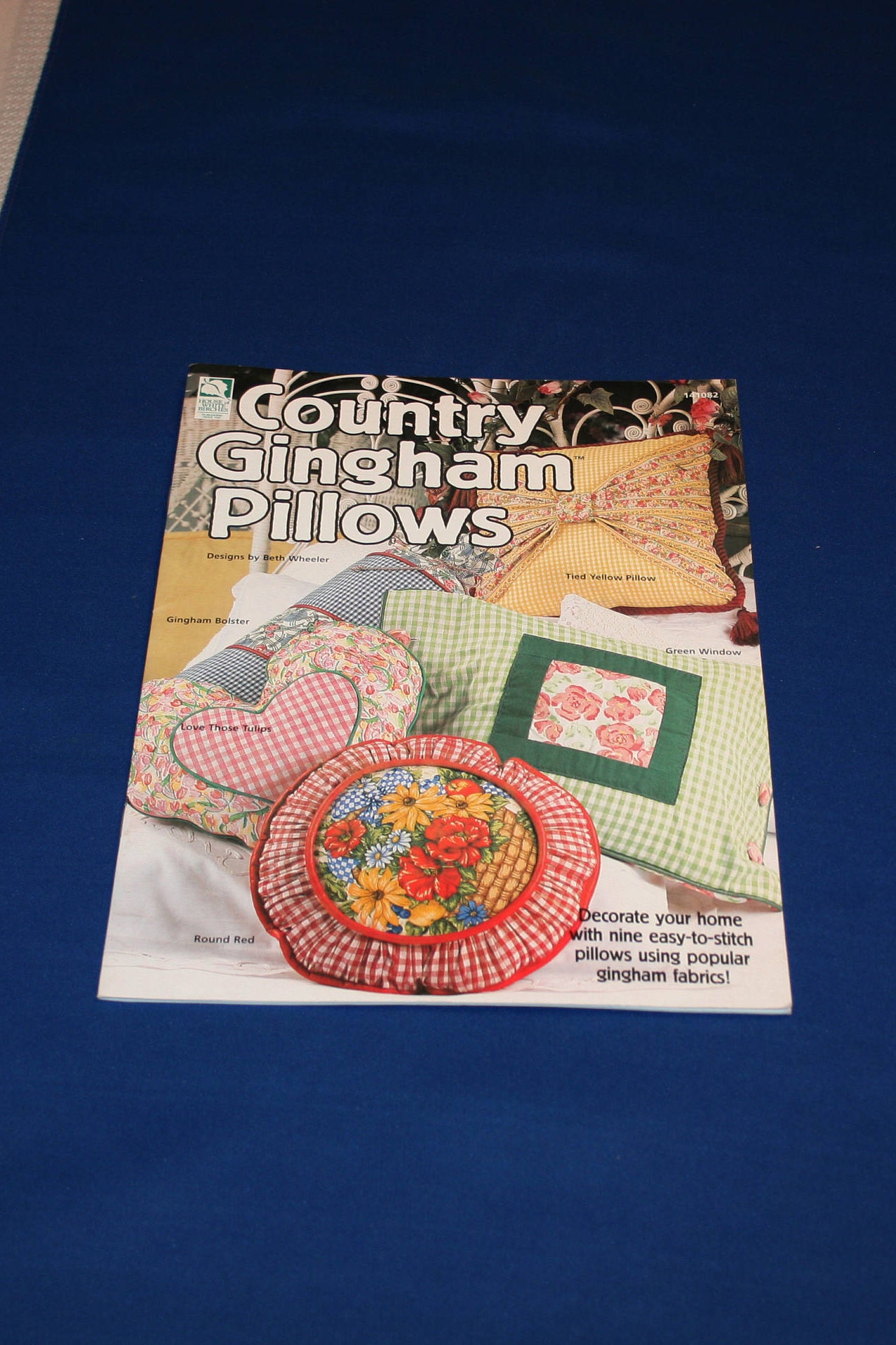 Vintage Country Gingham Pillows Patterns Leaflet By House Of