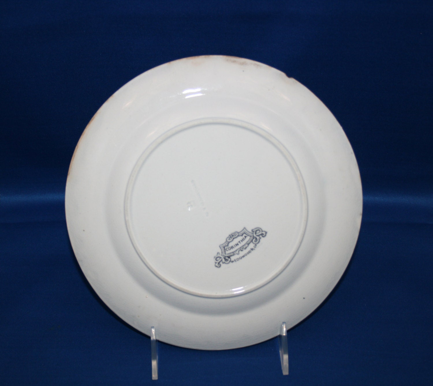 Antique Wedgwood & Co Plate Corinthia Pattern Earthenware Etsy