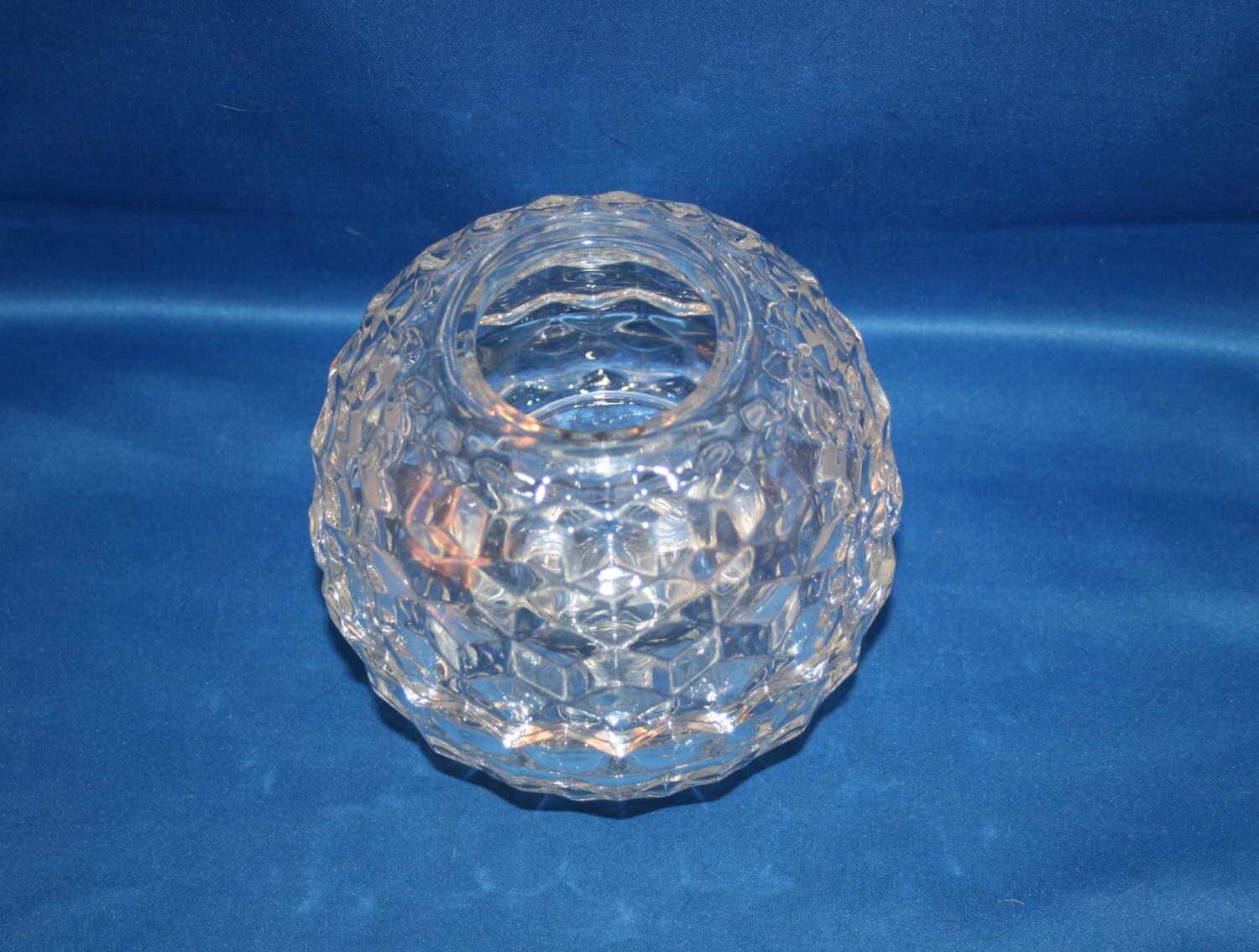 Vintage Votive Candle Holder Home Interiors Night Light 3 piece Globe