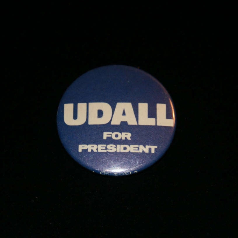 Vintage Morris King Mo UDALL for President 1976 Presidential Campaign