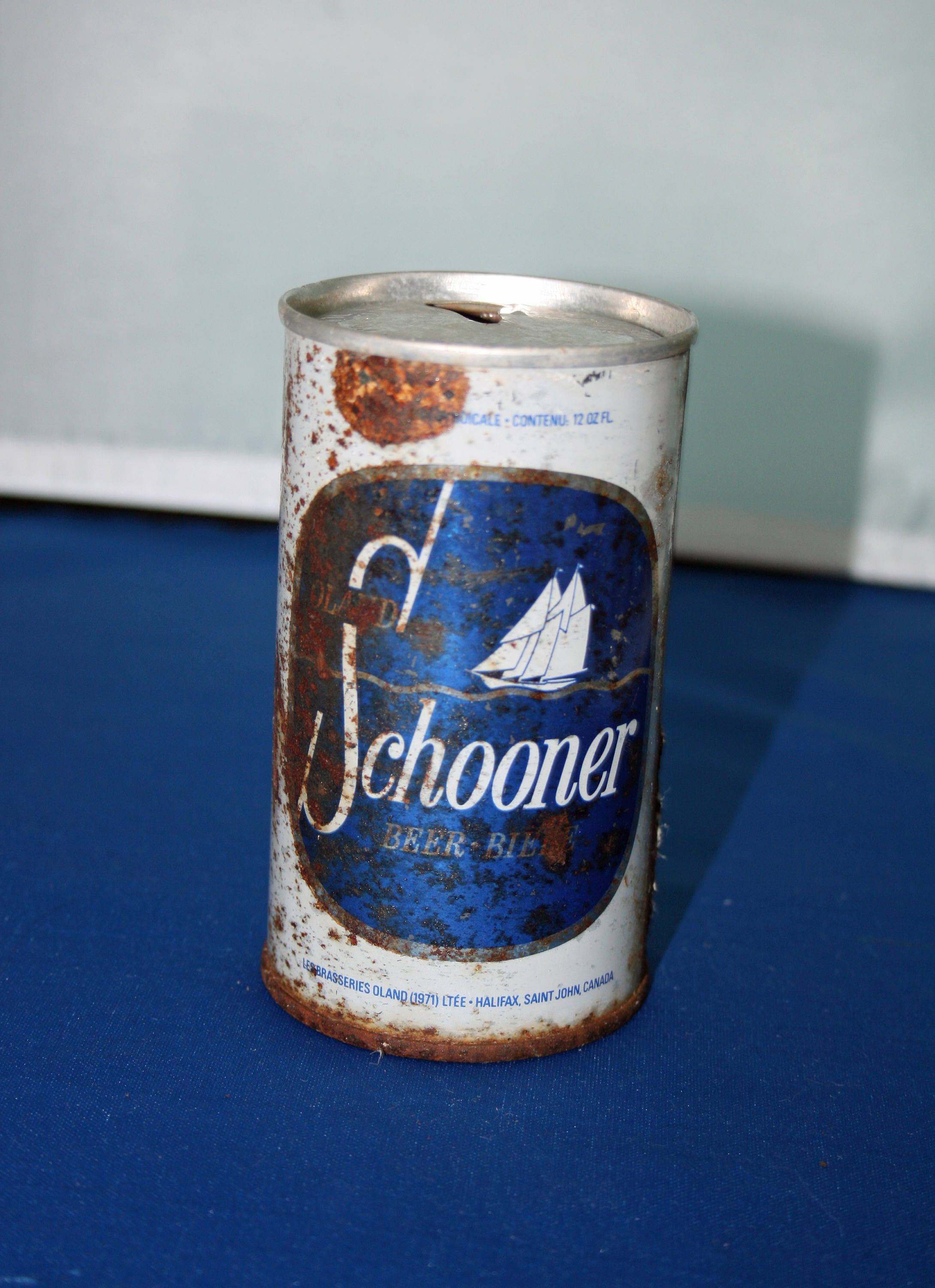 Vintage Schooner Beer Steel Can Pull Tab 12 Fl Oz Opened Empty Etsy