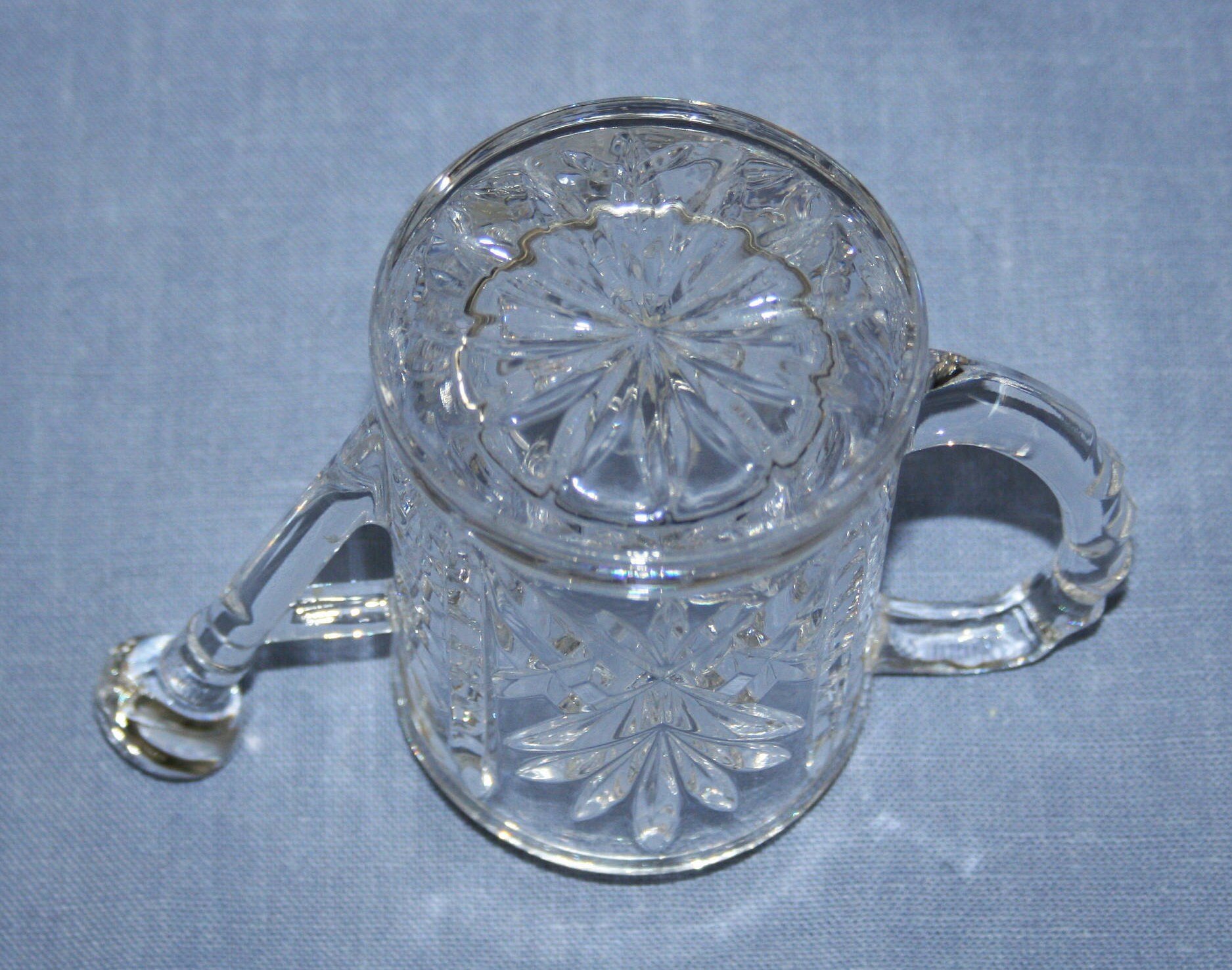 Vintage Princess House Crystal Watering Can Candle Holder tealight