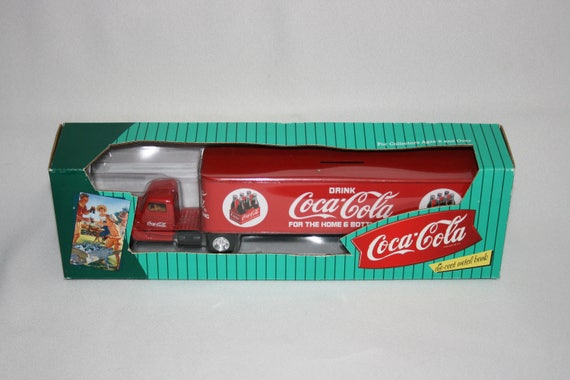 coca cola die cast metal bank