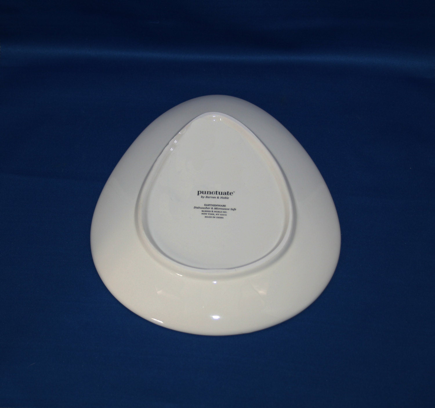 Vintage Easter Egg Shaped Ceramic Dessert Or Gift Plate Small