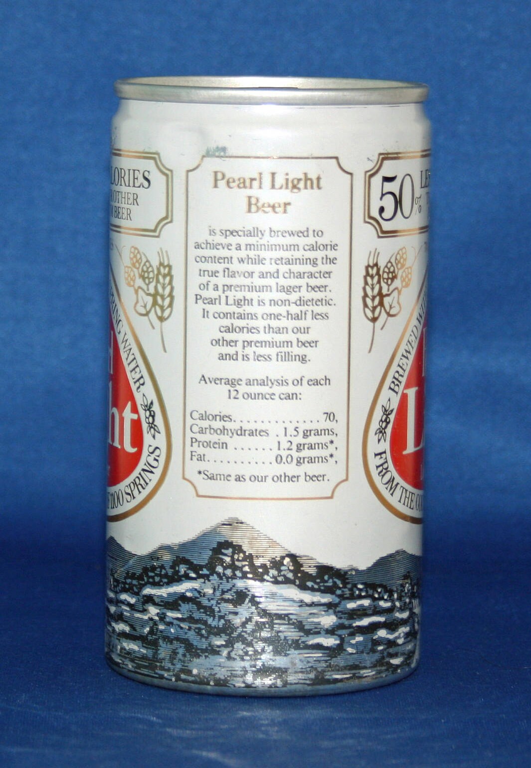 Vintage Pearl Light Lager Beer Can Pearl Brewing Co San Antonio TX