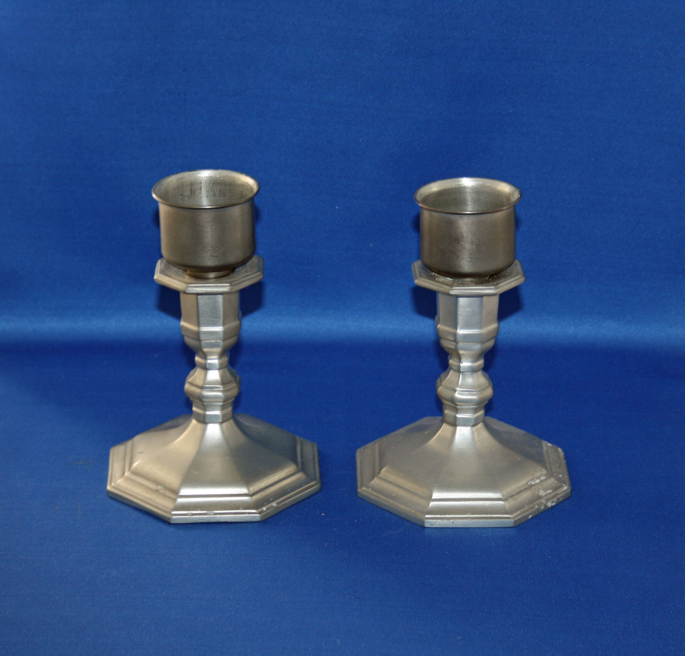 Vintage 61/2 inch Gorham Pewter Candlestick PH29 Set of 2 Candlesticks