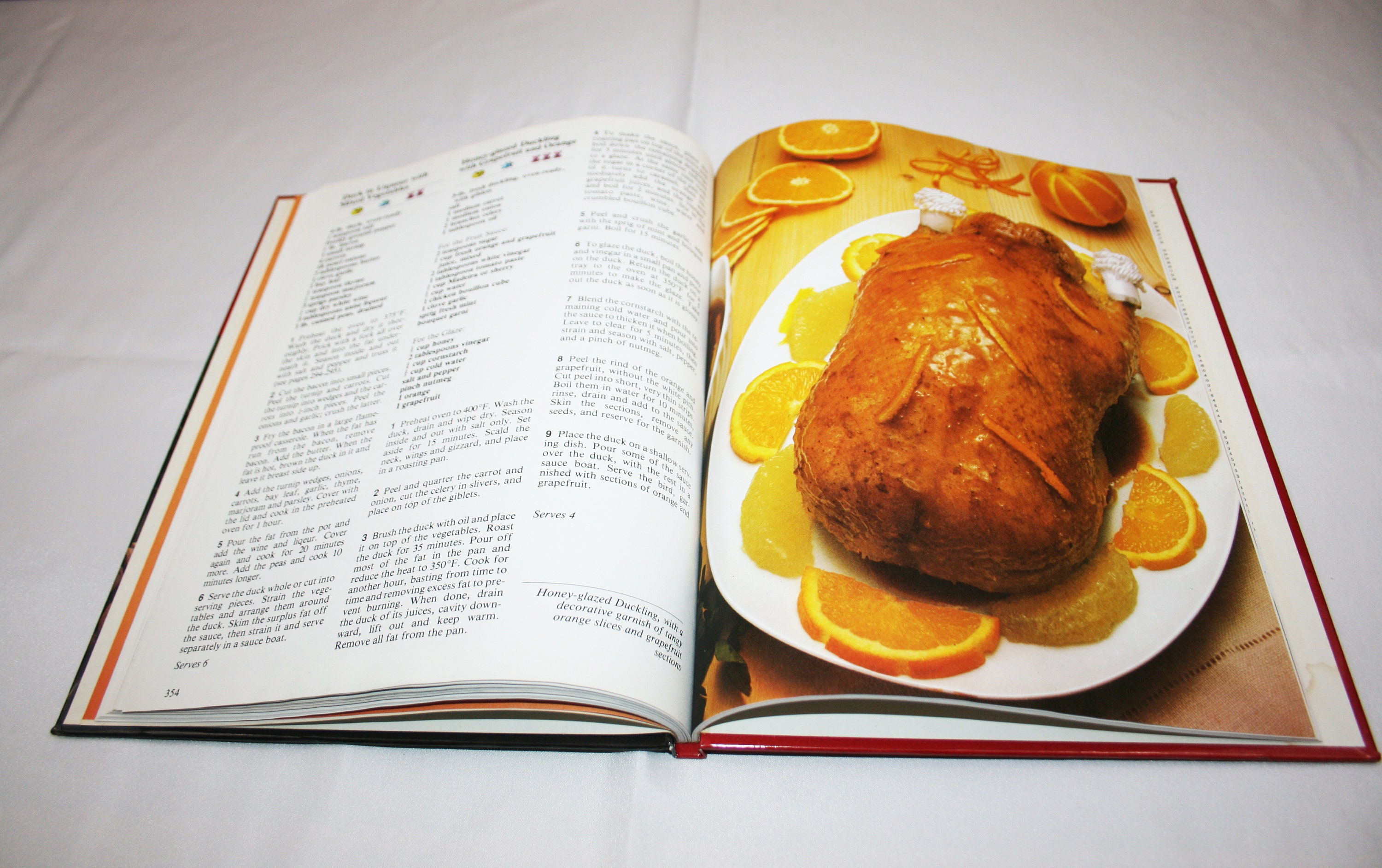 Vintage Cookbook Volume 4 Poultry Recipes Encyclopedia of Etsy