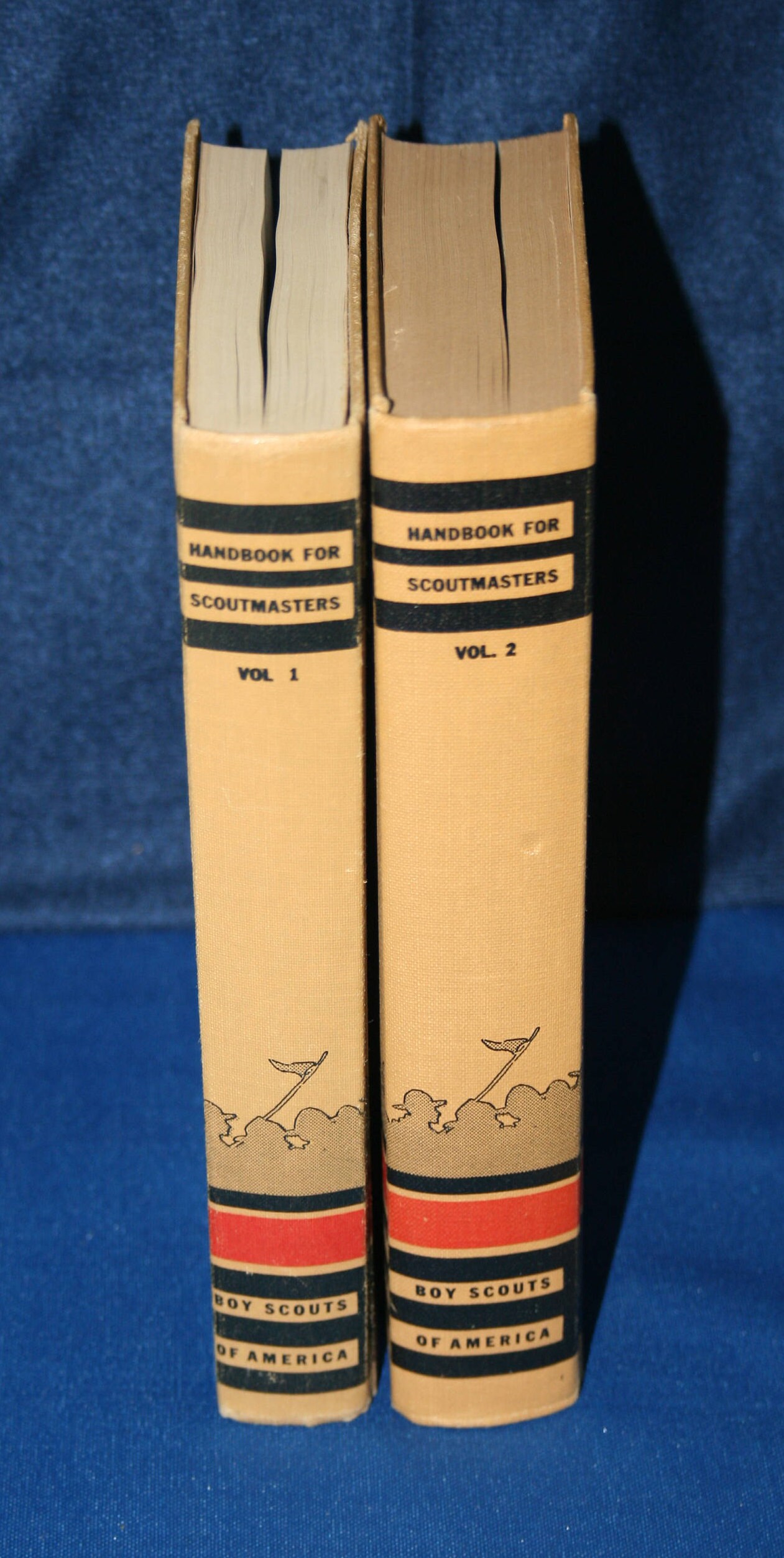 Vintage BSA Boy Scouts Handbook for Scoutmasters Vol.1 7th Printing ...