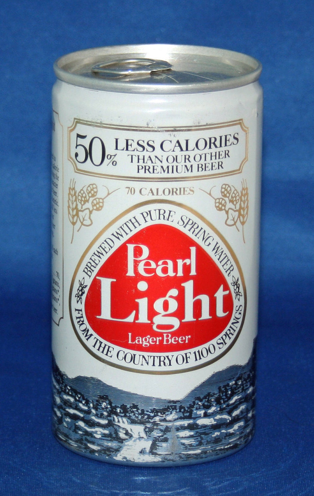 Vintage Pearl Light Lager Beer Can Pearl Brewing Co San Antonio TX