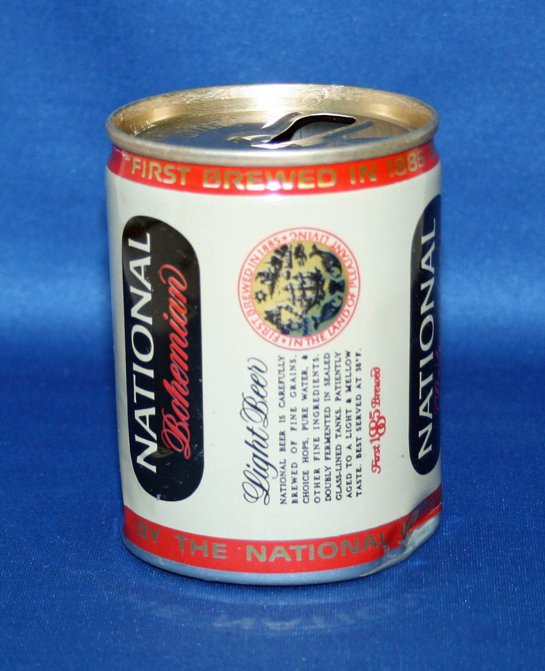 Vintage Carling NATIONAL Bohemian Beer Can Aluminum 8 FL OZ Bar