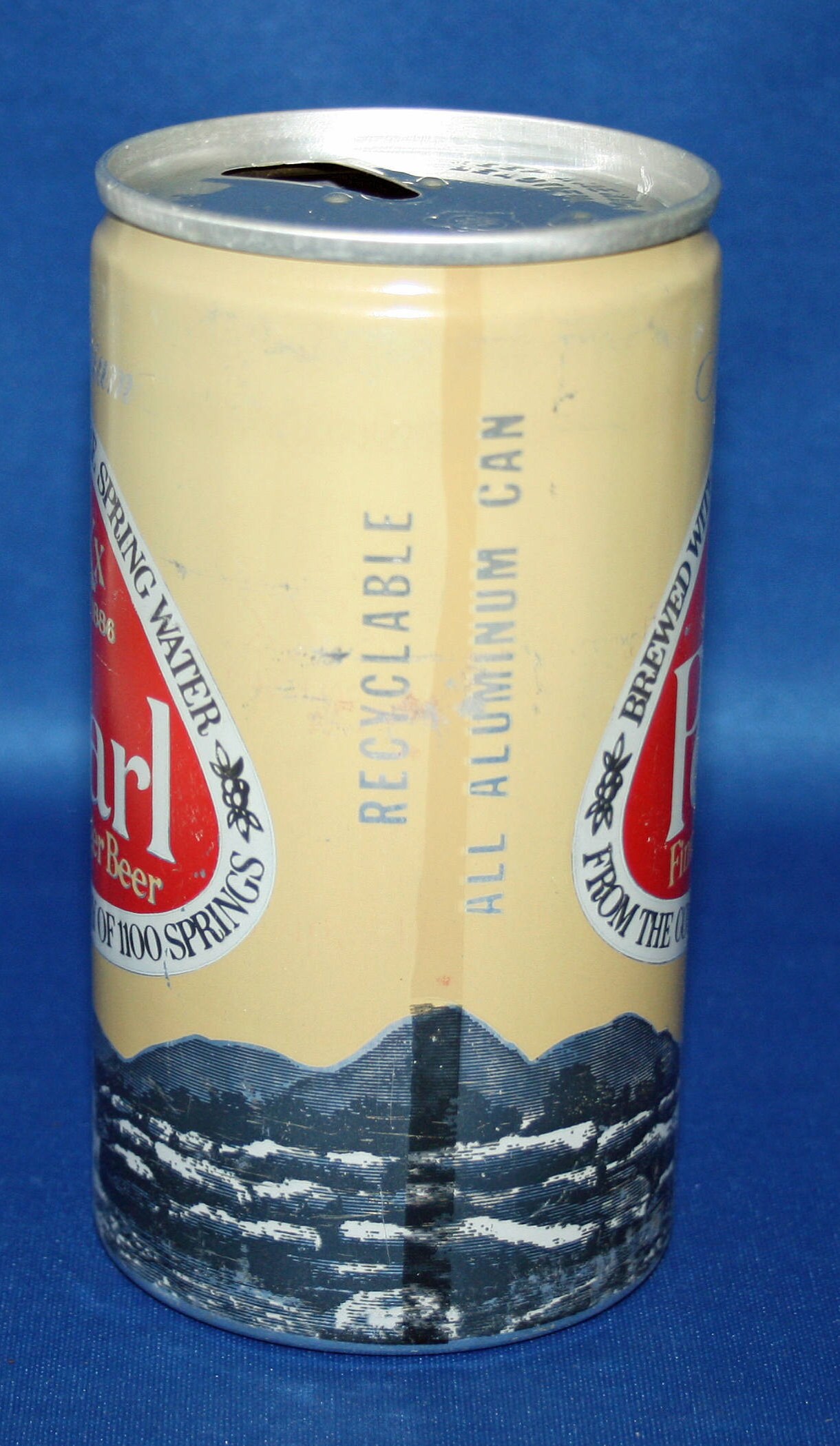 Vintage Premium PEARL Fine Lager Beer Can Aluminum Pull Tab Pearl