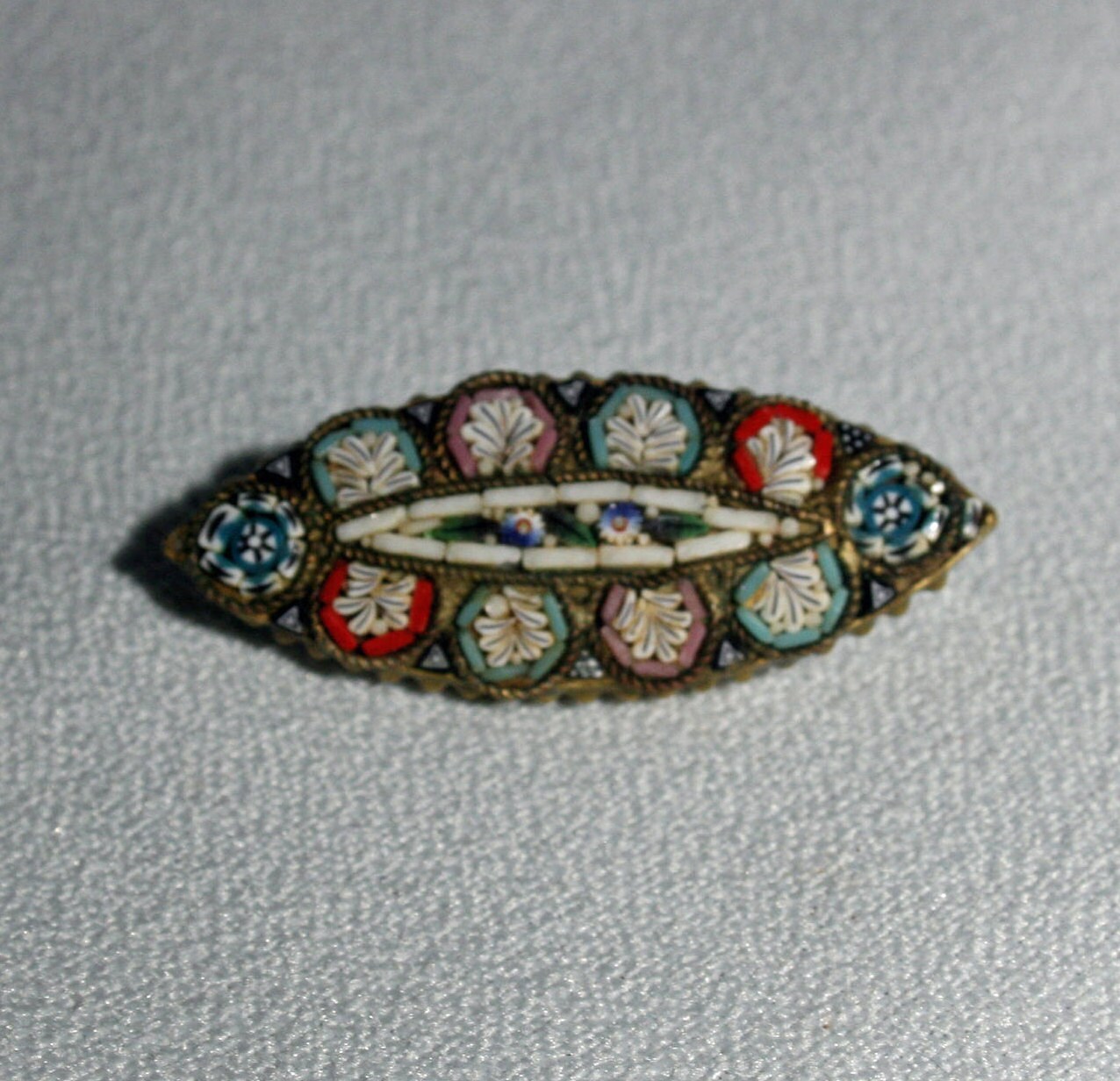 Handmade vintage deals micro mosaic jewelry
