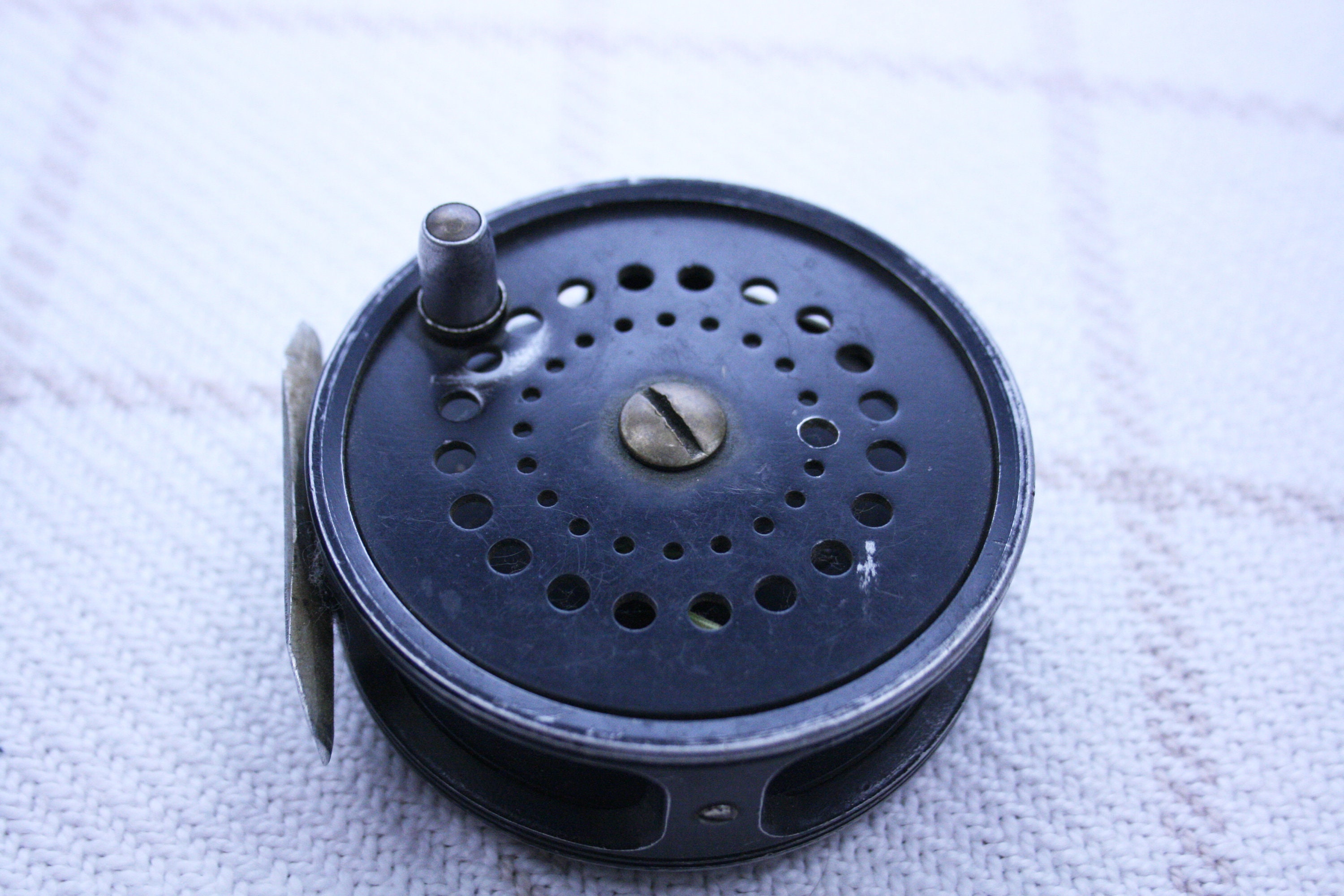 Vintage Weber Kalahatch Fly Reel No 400 Angler fly fishing Stevens Point  Wis Made in the USA