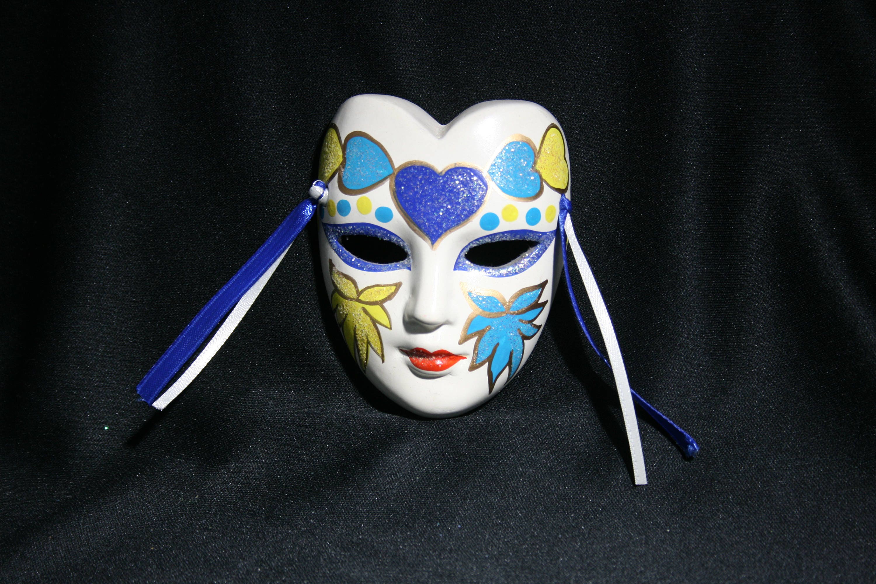 hand painted mardi gras masks