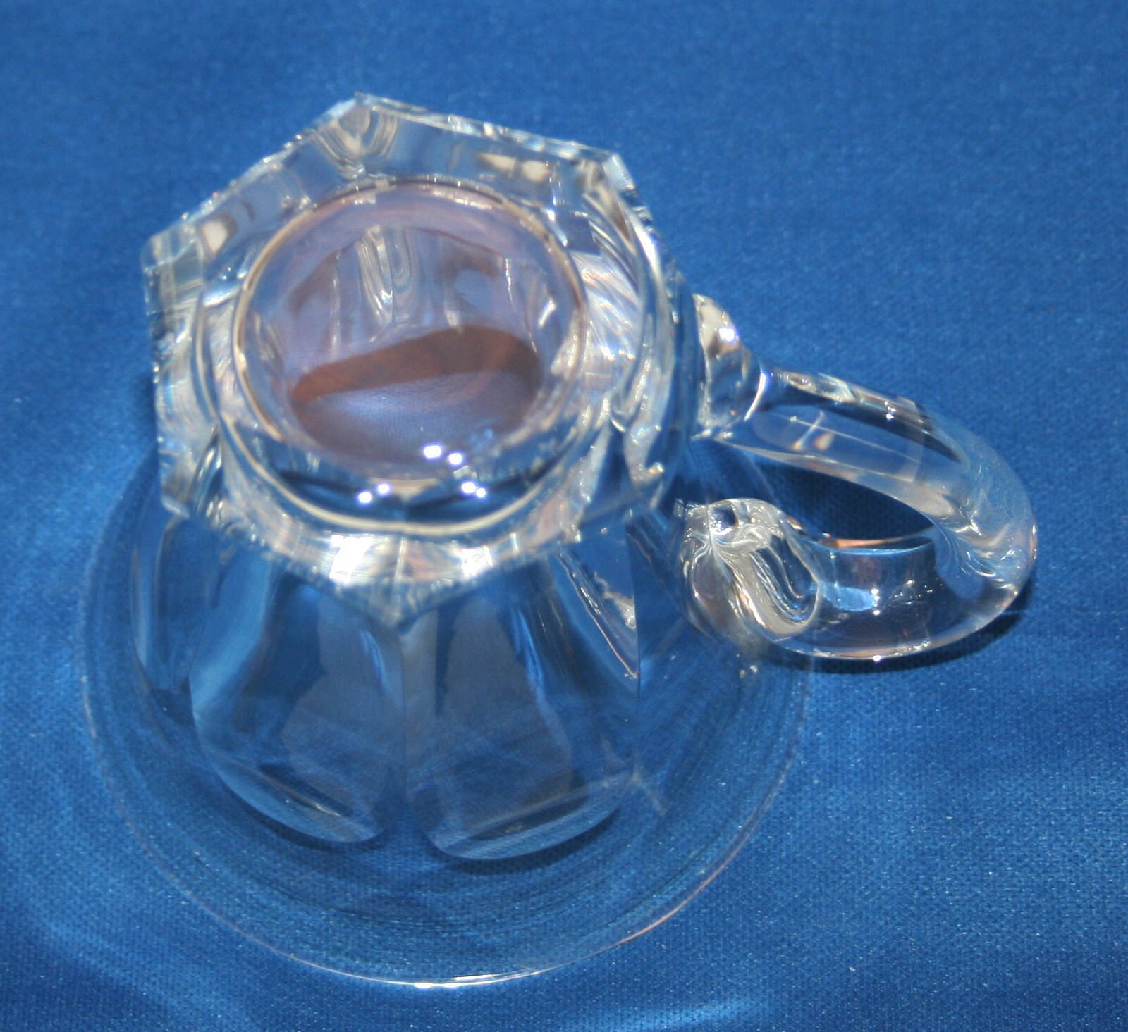 Antique Heisey Puritan Crystal Punch Cups Pattern 341 set of 9