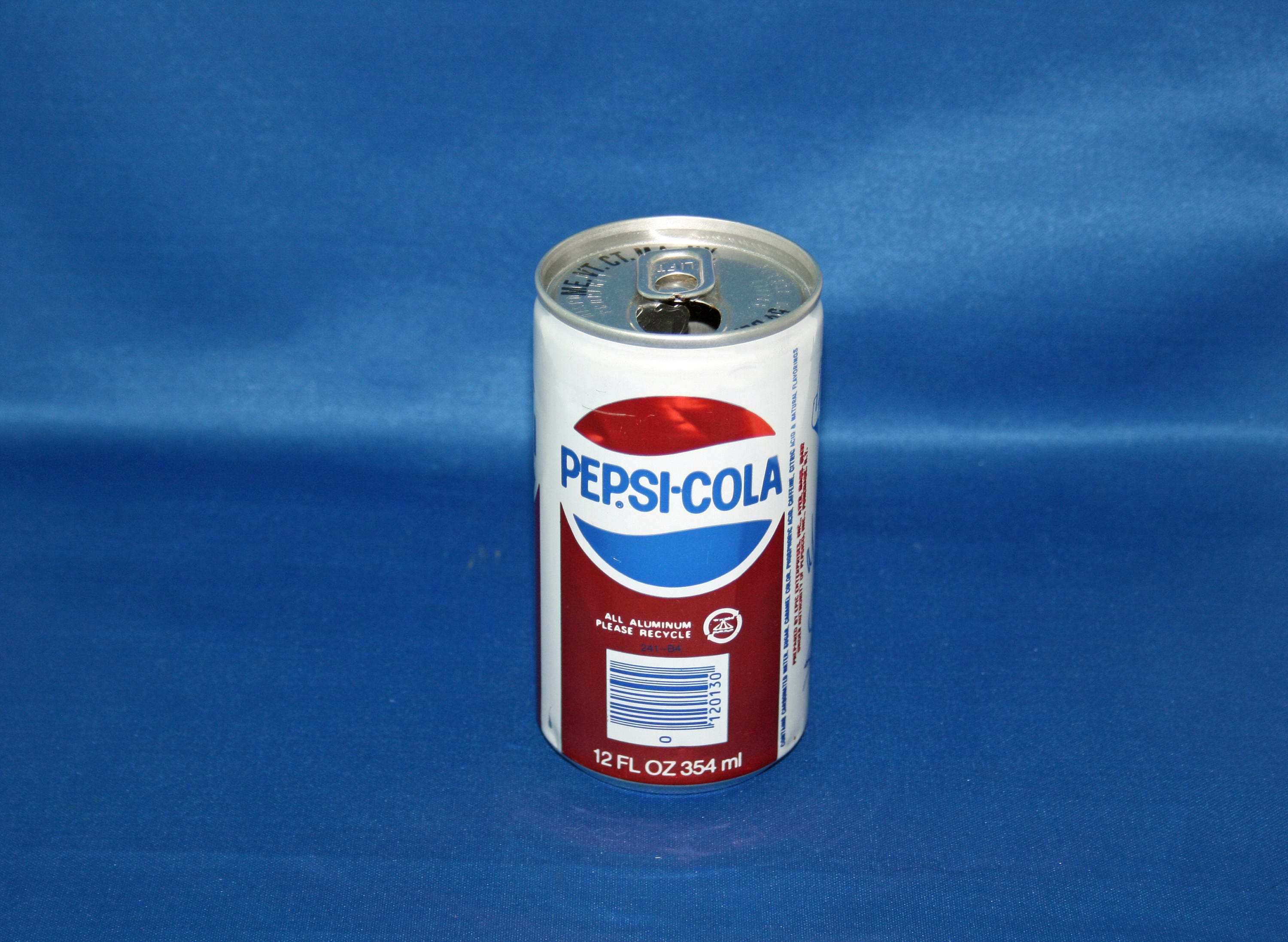 Vintage PEPSI Jacksons World Tour 84 Soda Can Pull Tab Aluminum Can 12